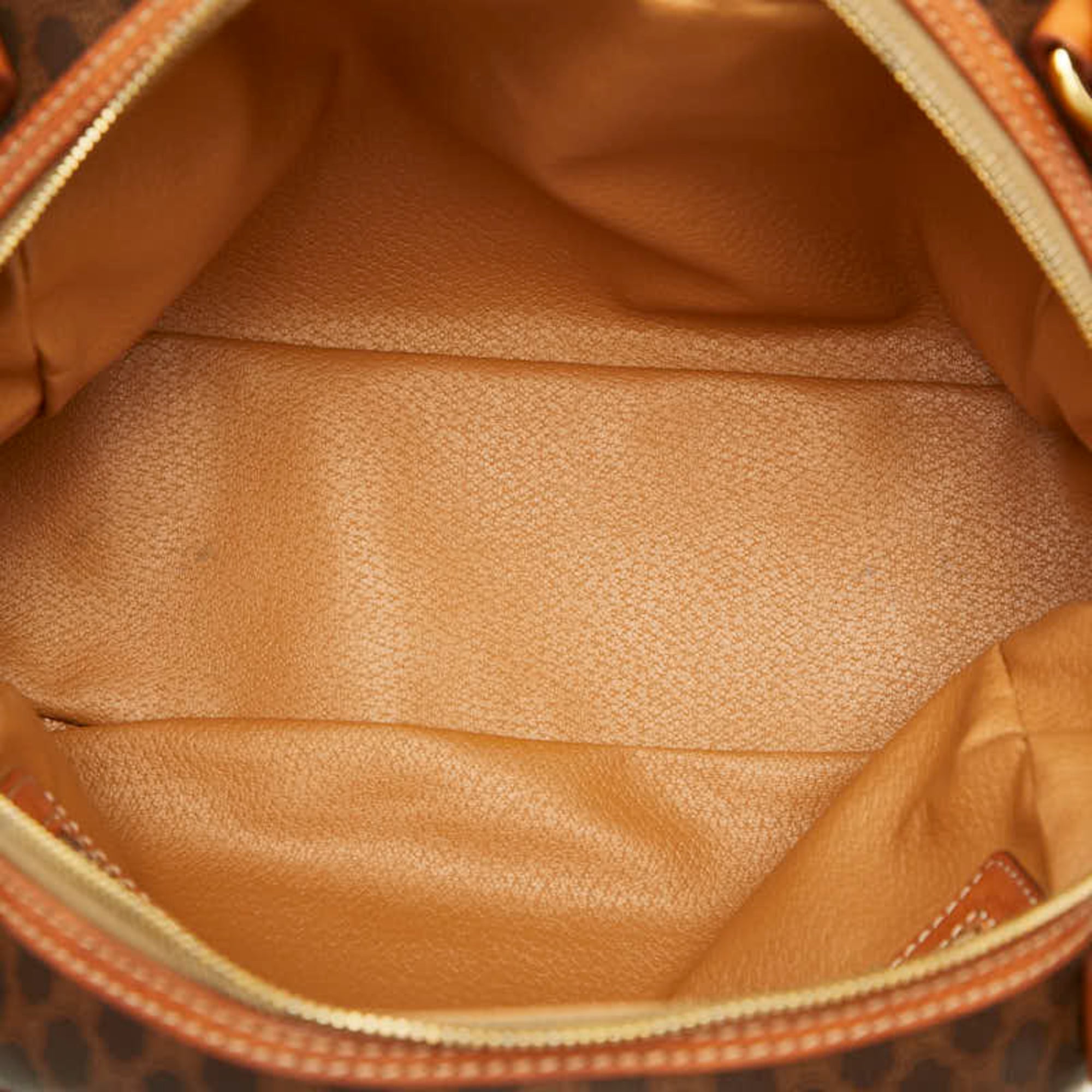 Celine Brown Pvc Leather Handbag (Pre-Owned)