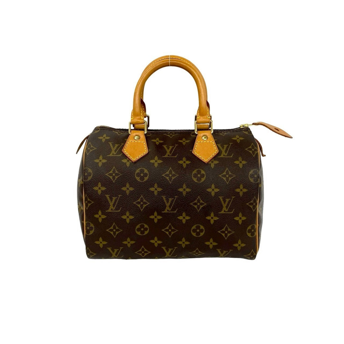 Louis Vuitton Brown Leather Pvc Boston Bag Handbag (Pre-Owned)