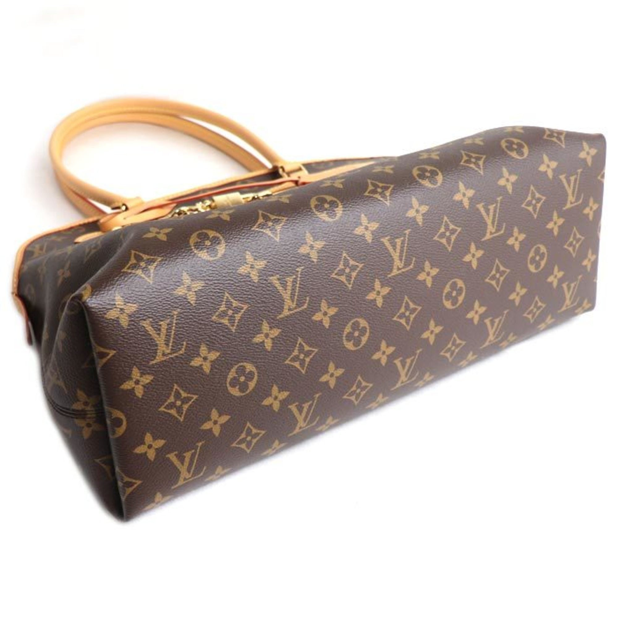 Louis Vuitton Brown Monogram Pouch Tote Bag (Pre-Owned)