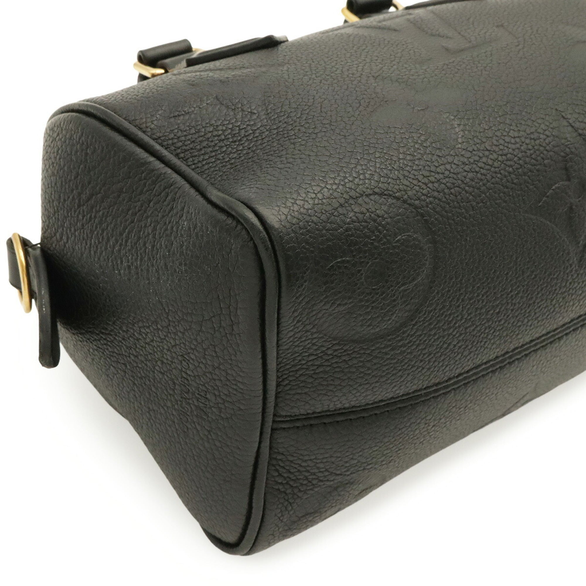 Louis Vuitton Noir Monogram Empreinte Leather Handbag Shoulder Bag (Pre-Owned)