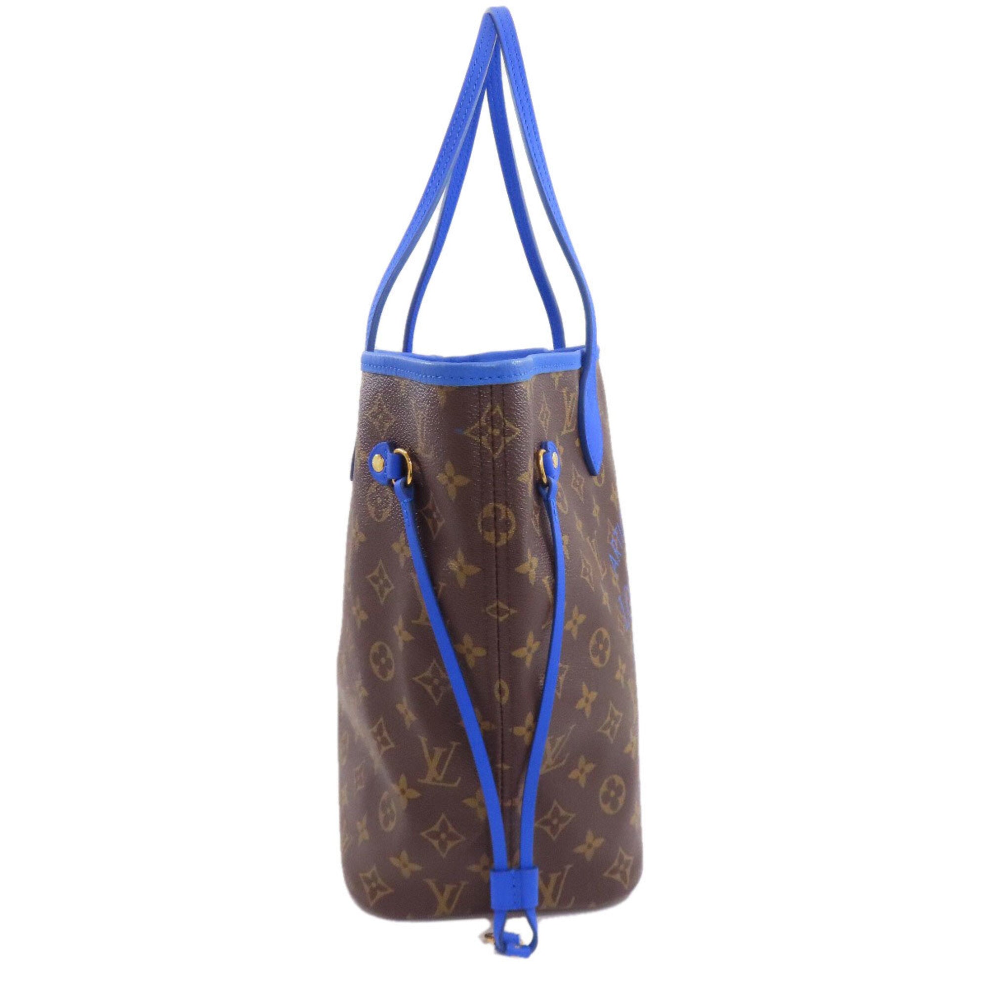 Louis Vuitton Monogram Blue Monogram Monogram Tote Bag (Pre-Owned)