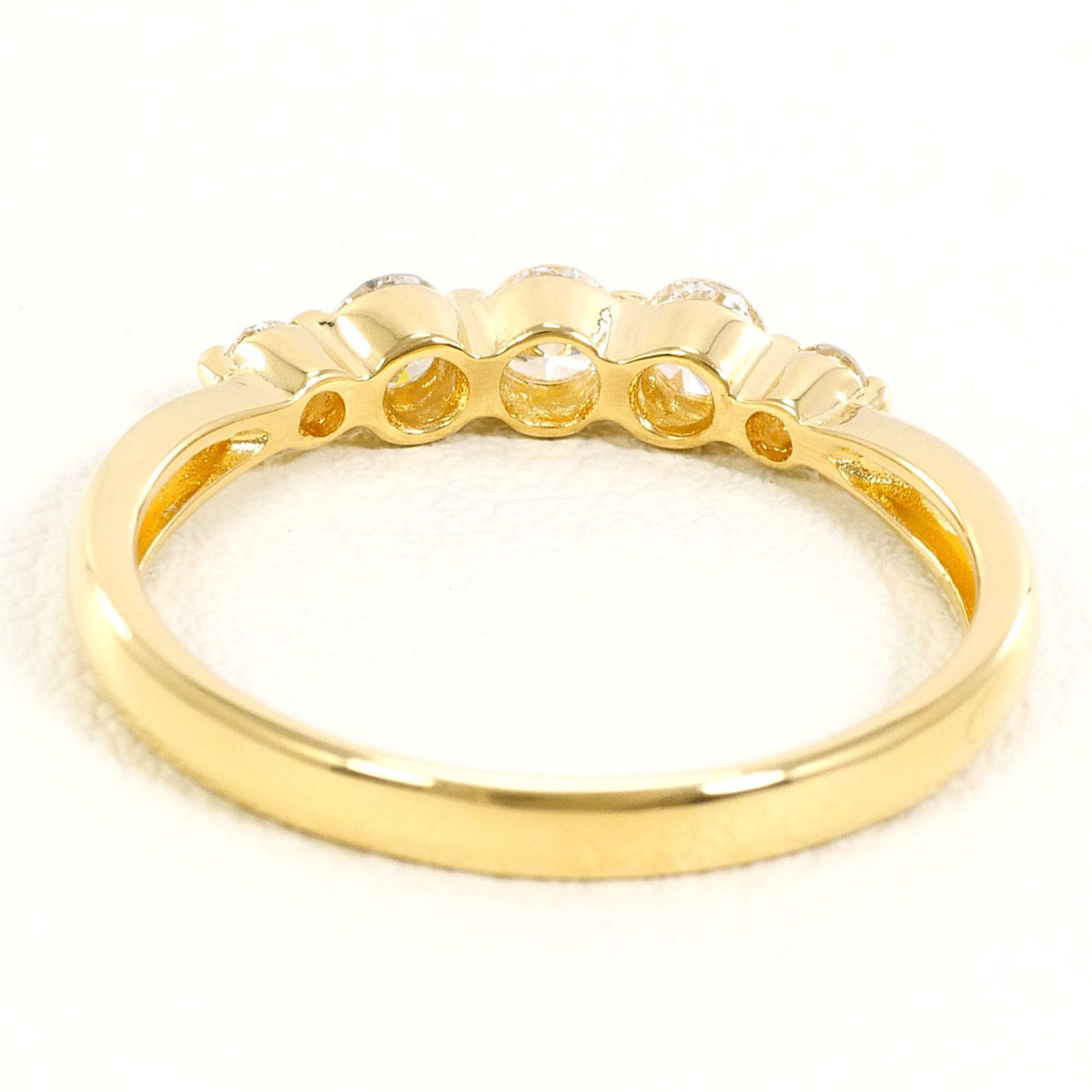 Unbranded Yellow Gold Band Ring (Pre-Owned)
