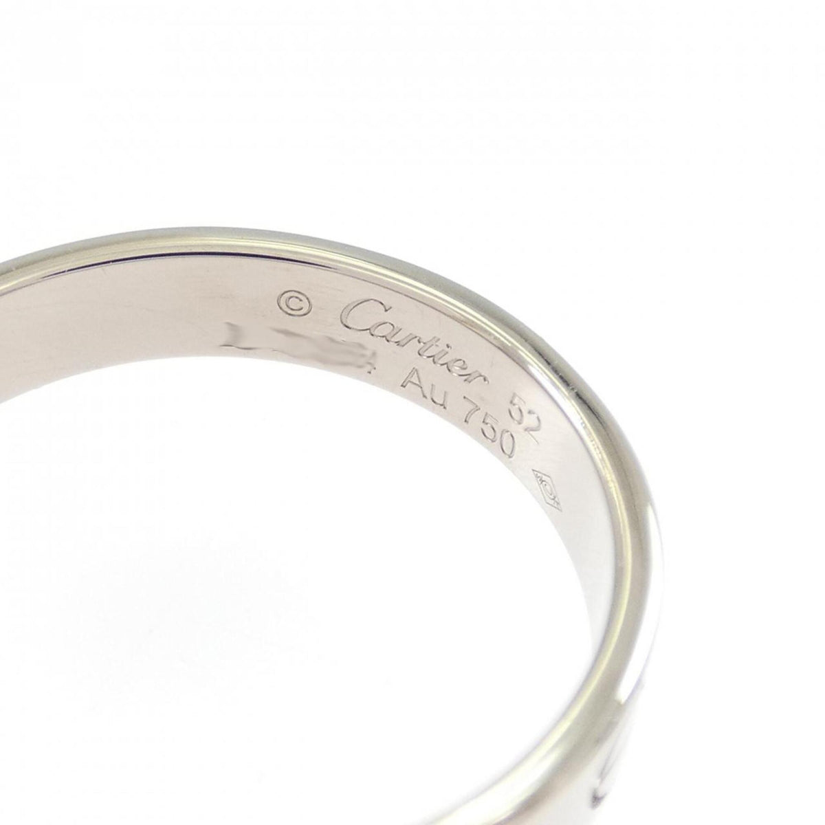 Cartier White Gold (18K) Band Ring (Pre-Owned)