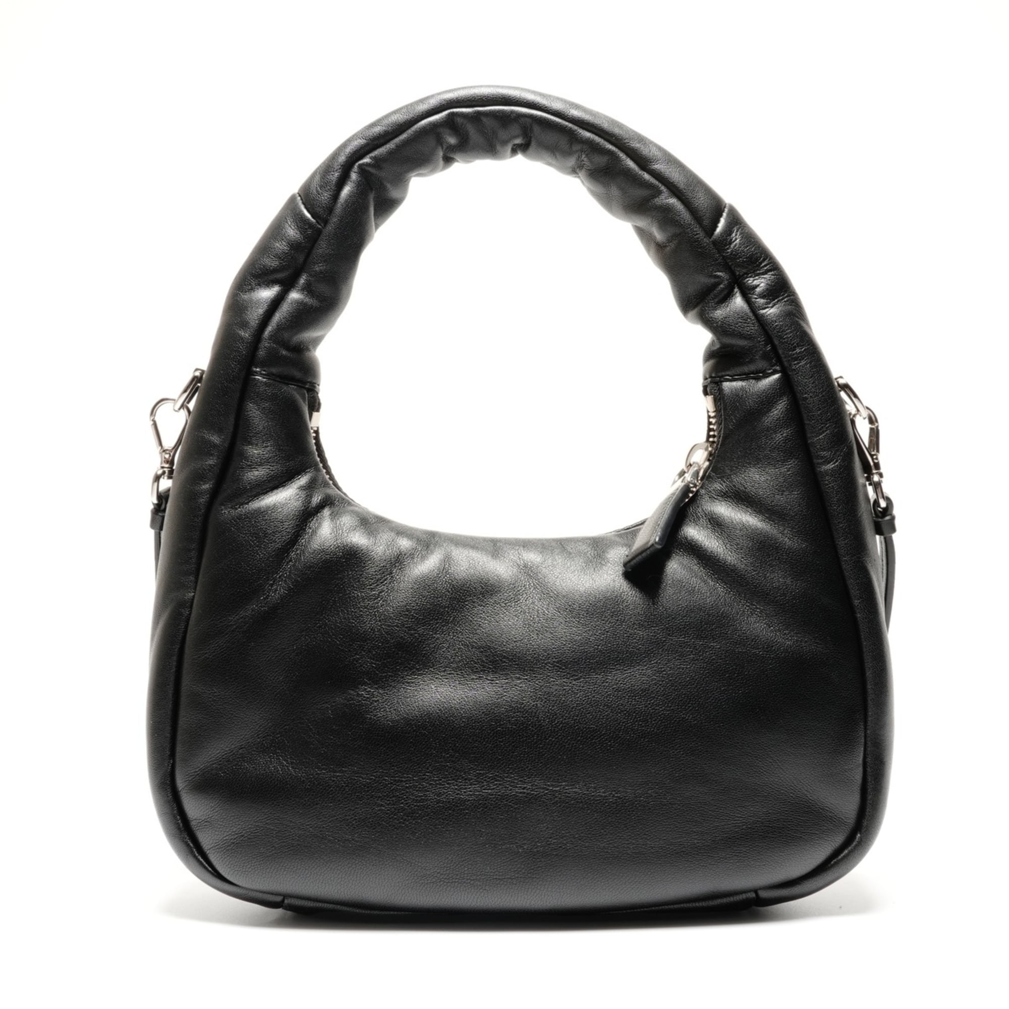Prada Black Nappa Leather Handbag (Pre-Owned)
