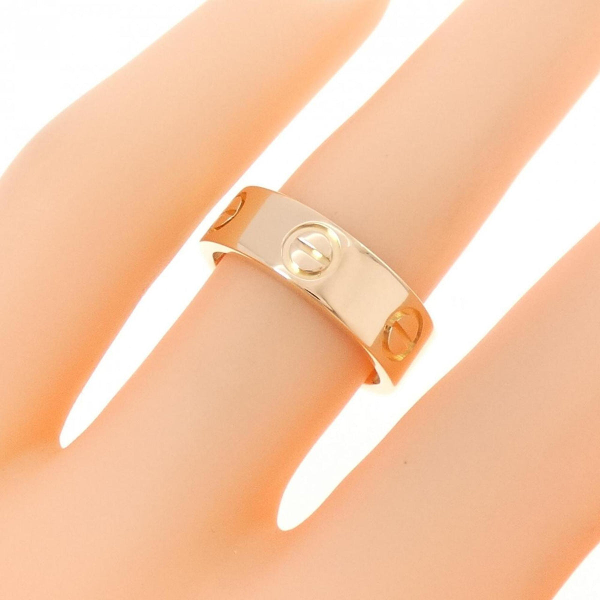 Cartier Pink Gold (18K) Band Ring (Pre-Owned)