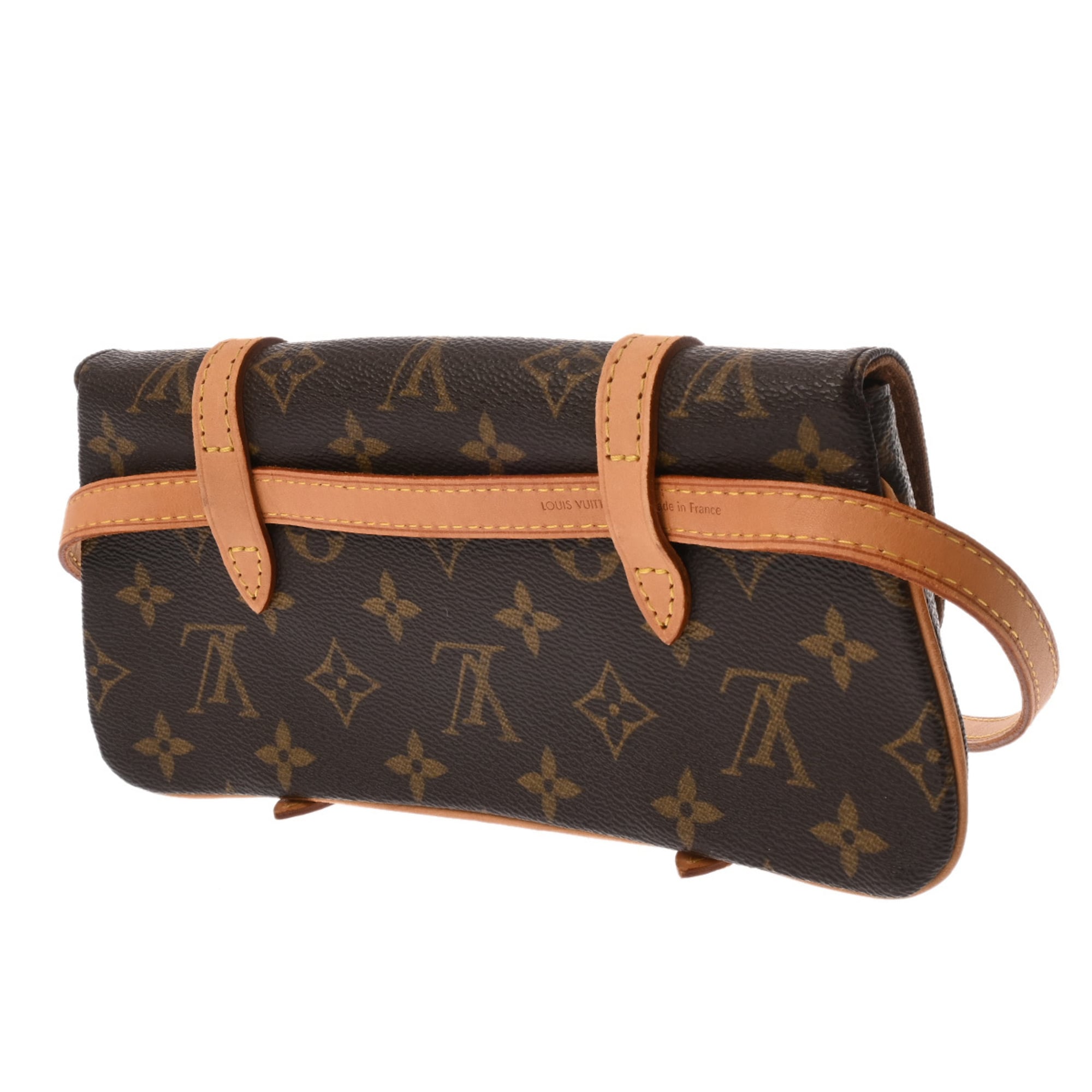 Louis Vuitton Monogram Brown Monogram Fanny Pack Pochette (Pre-Owned)