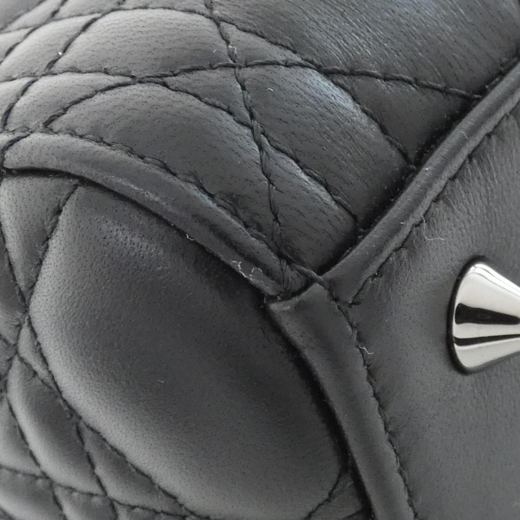Christian Dior Black Leather Handbag (Pre-Owned)