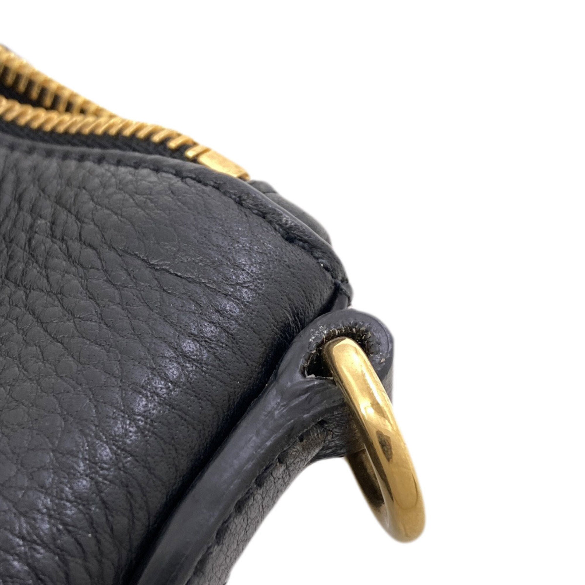 Prada Black Leather Handbag (Pre-Owned)