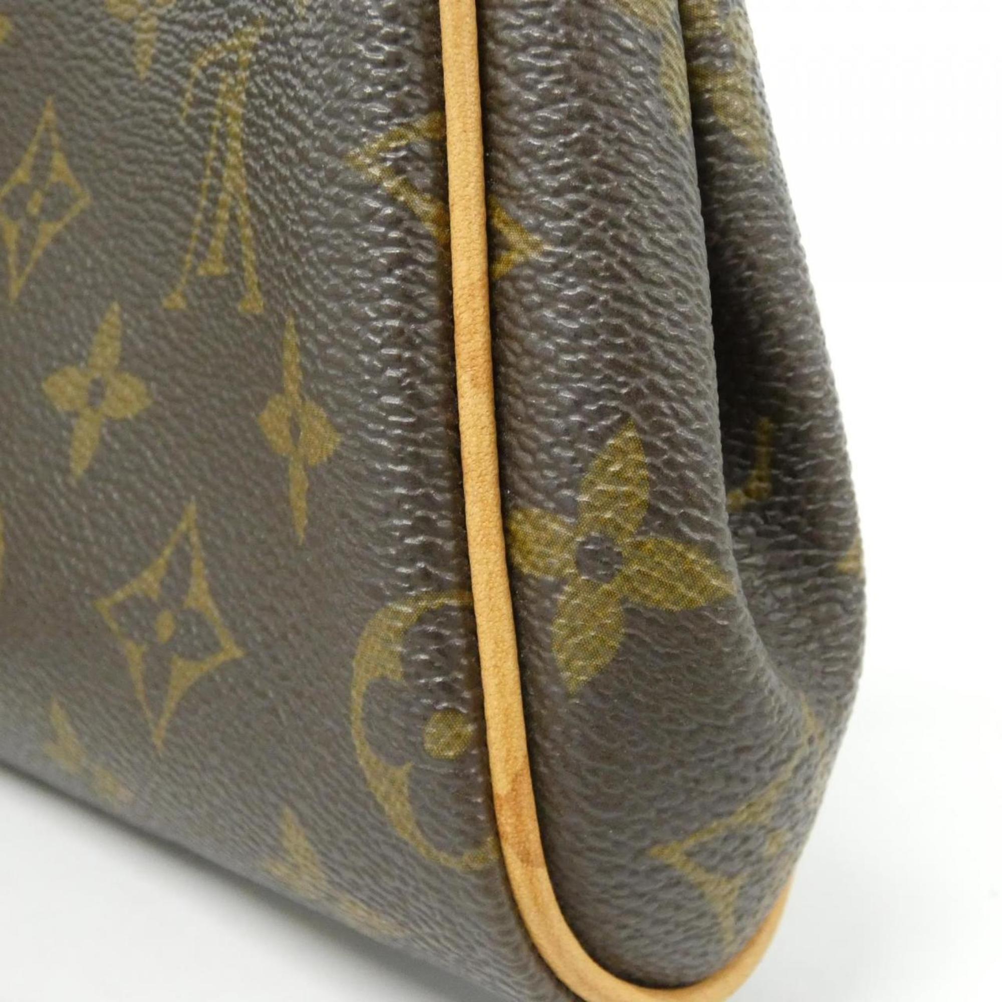 Louis Vuitton Marron Coated Canvas Shoulder Bag (Pre-Owned)