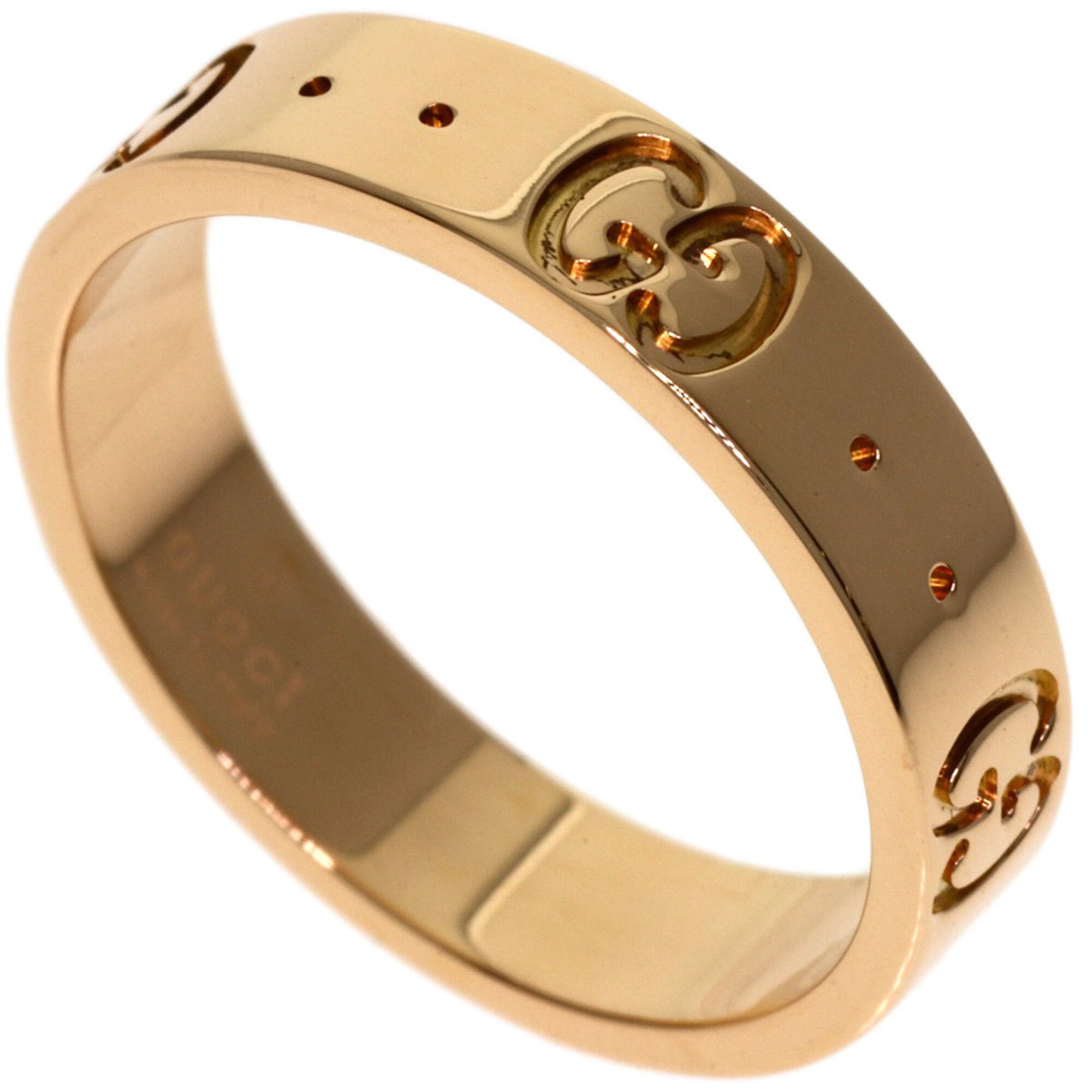 Gucci Pink Gold (18K) Band Ring (Pre-Owned)