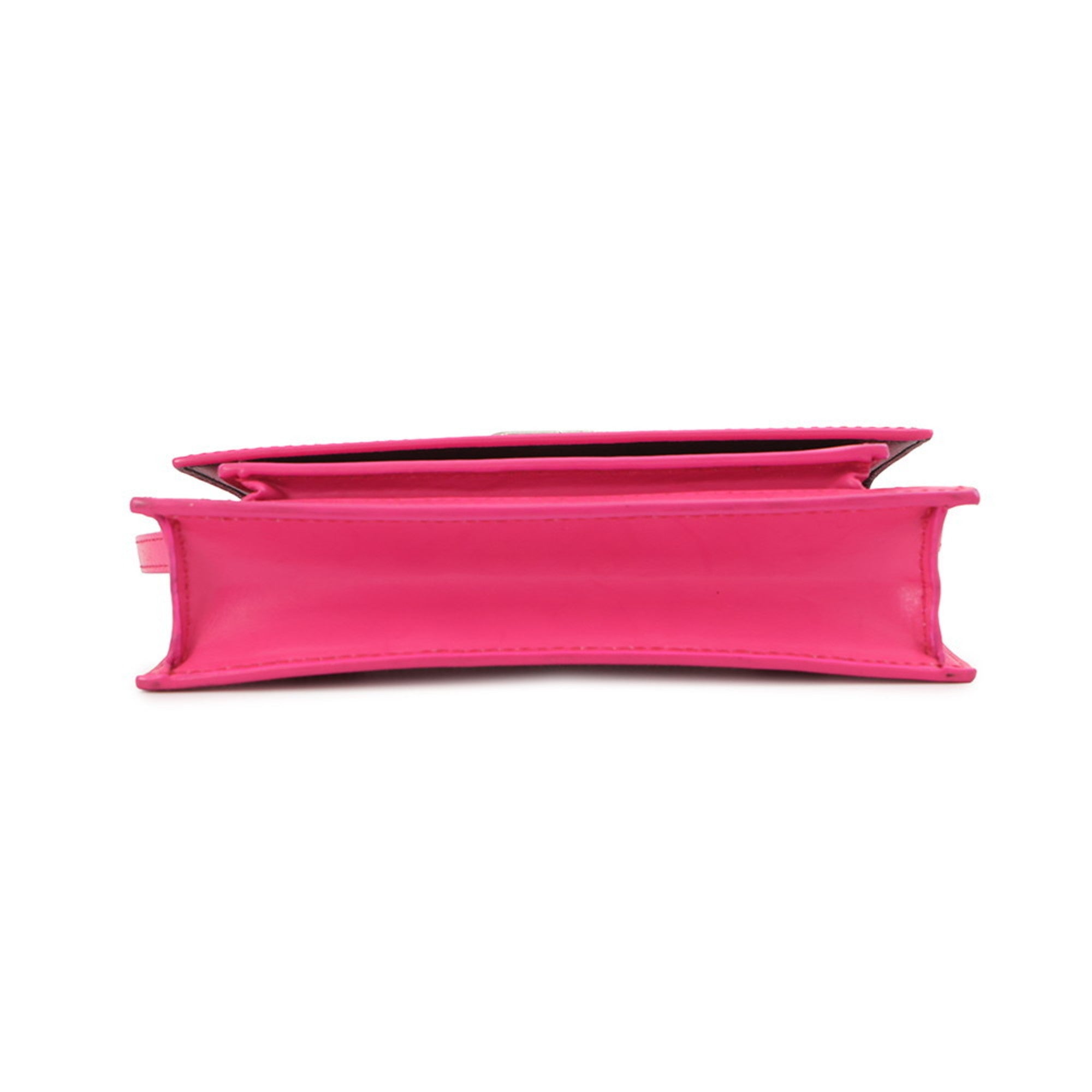 Balenciaga Pink Leather Handbag Pouch Shoulder Bag (Pre-Owned)