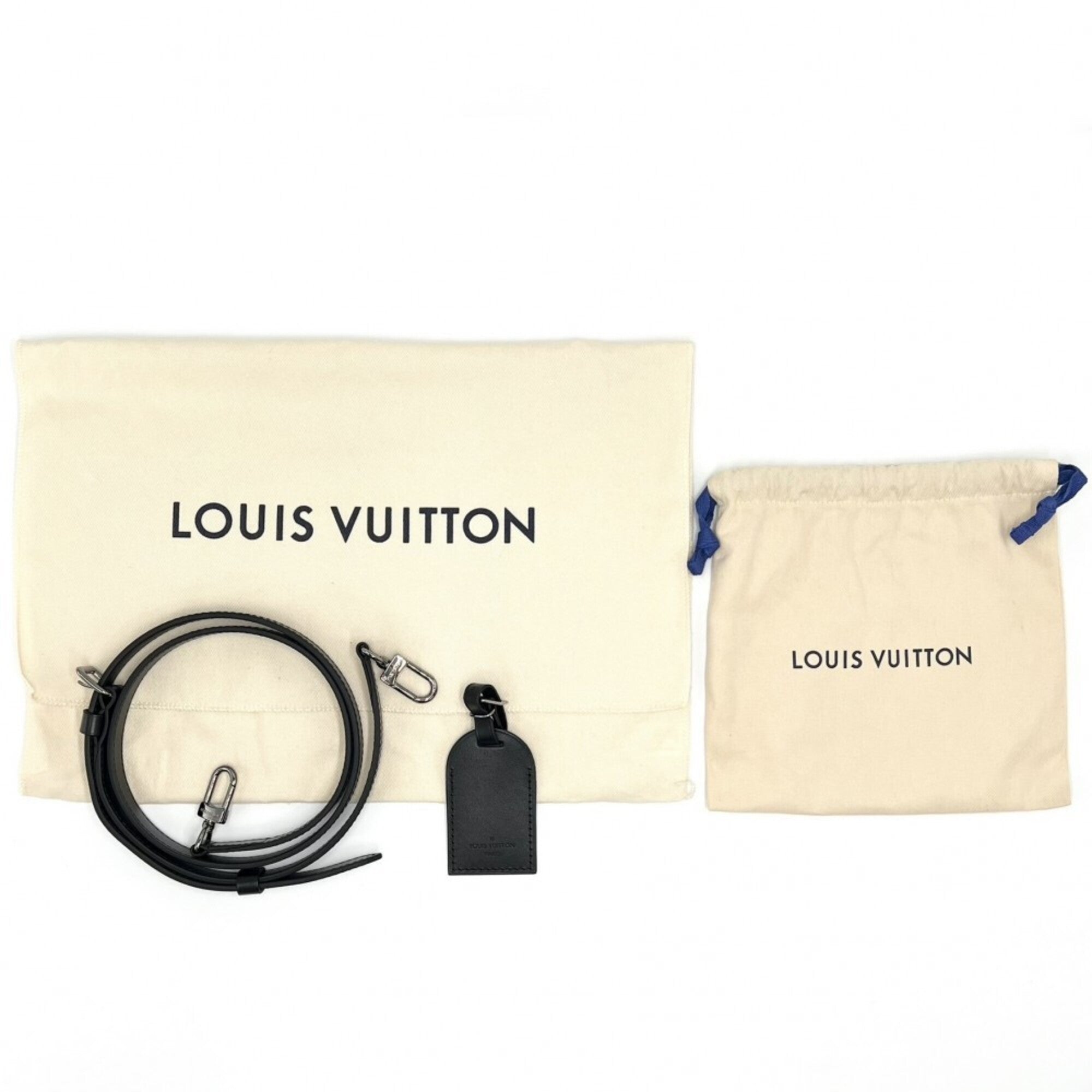 Louis Vuitton Noir Monogram Eclipse Handbag Shoulder Bag (Pre-Owned)