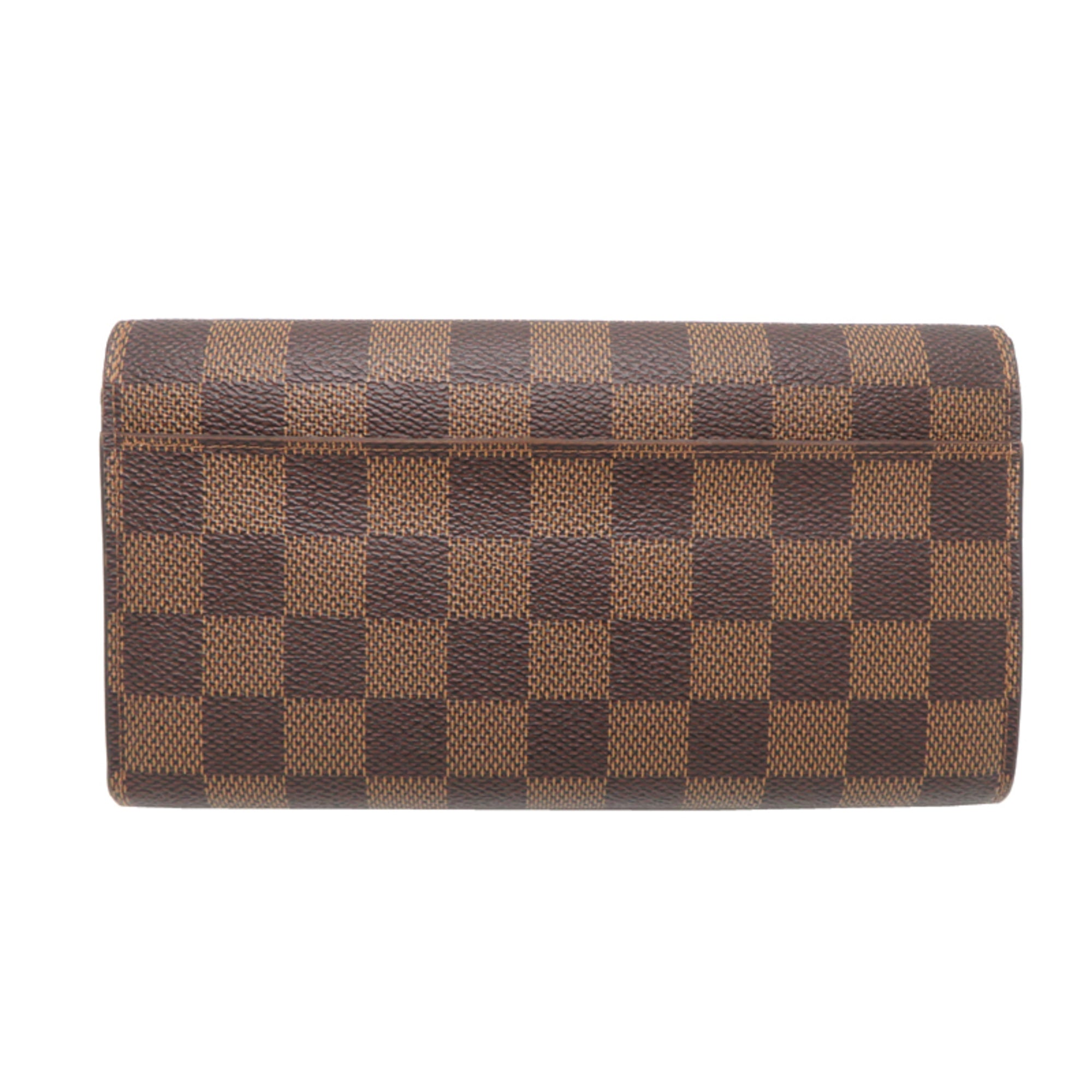 Louis Vuitton Rose Ballerine Damier Canvas Long Wallet (Bi-Fold) (Pre-Owned)