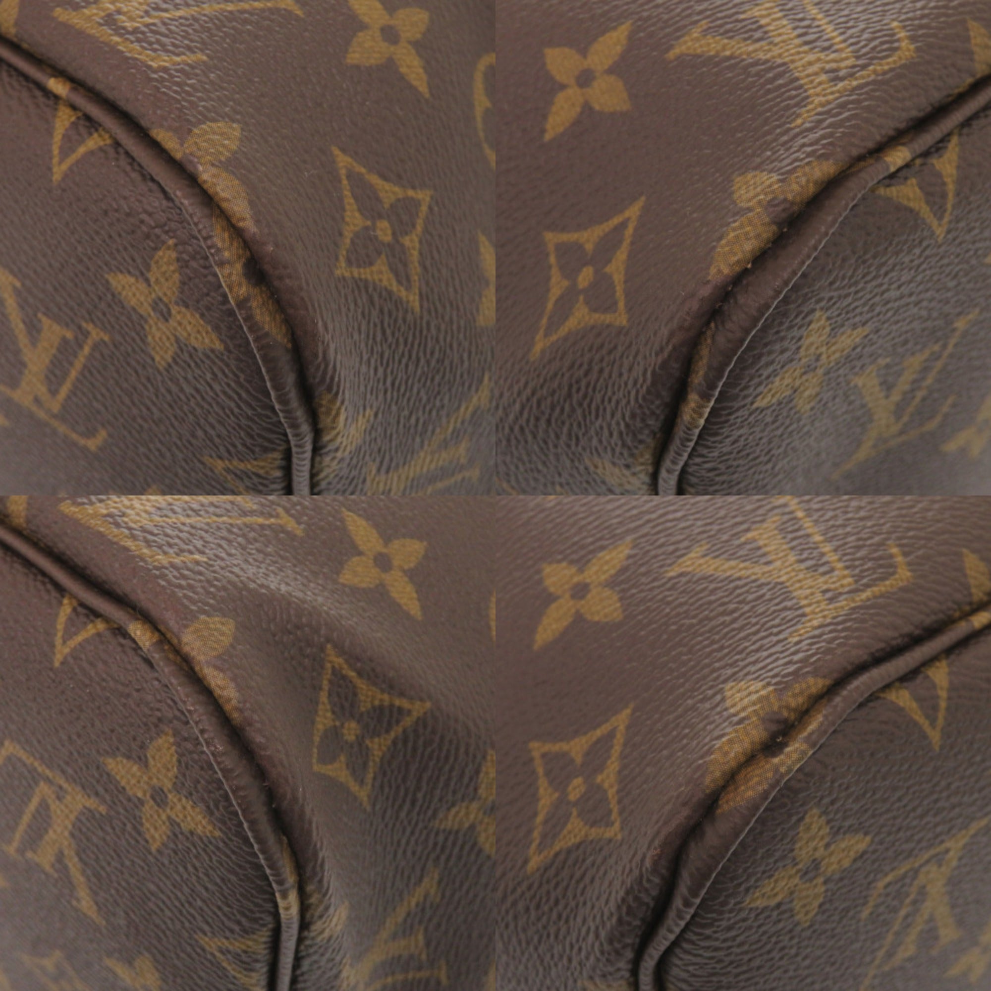 Louis Vuitton Brown Monogram Pouch Tote Bag (Pre-Owned)
