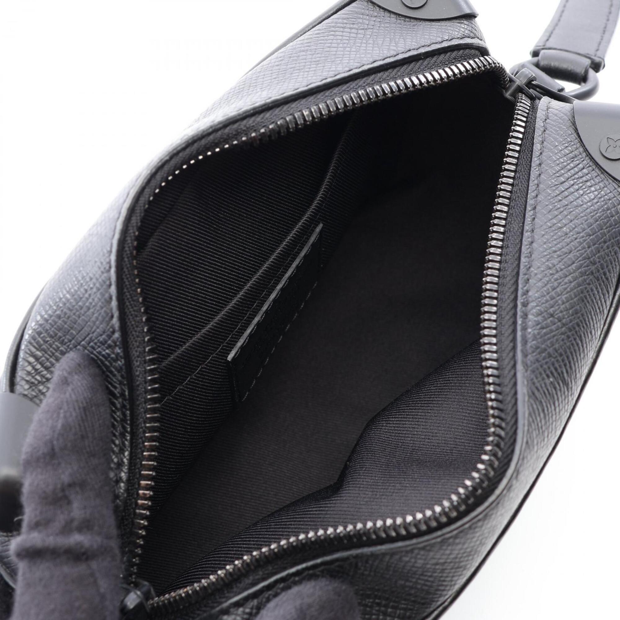 Louis Vuitton Black Multi-Color Leather Handbag Shoulder Bag (Pre-Owned)
