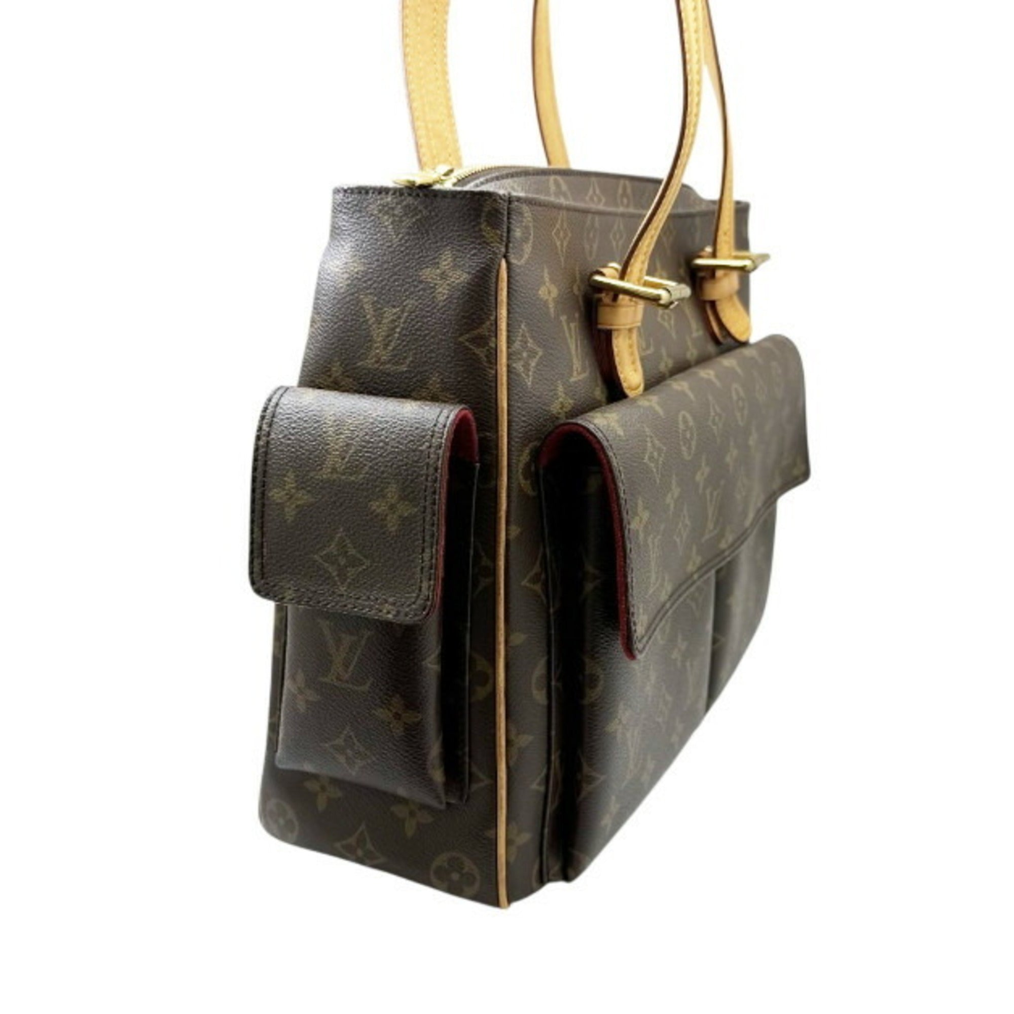 Louis Vuitton Monogram Brown Monogram Shoulder Bag Tote Bag (Pre-Owned)