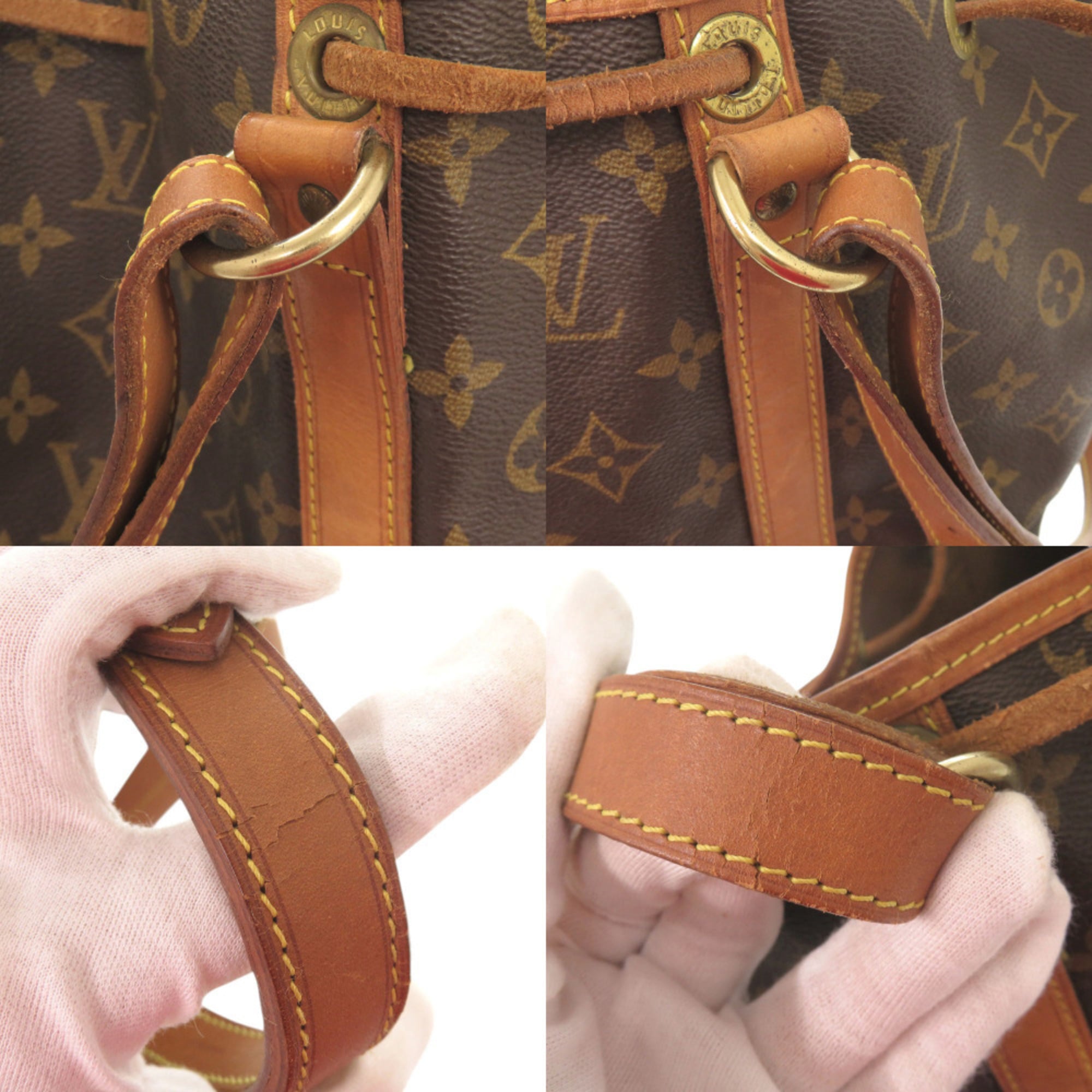 Louis Vuitton Brown Monogram Shoulder Bag (Pre-Owned)