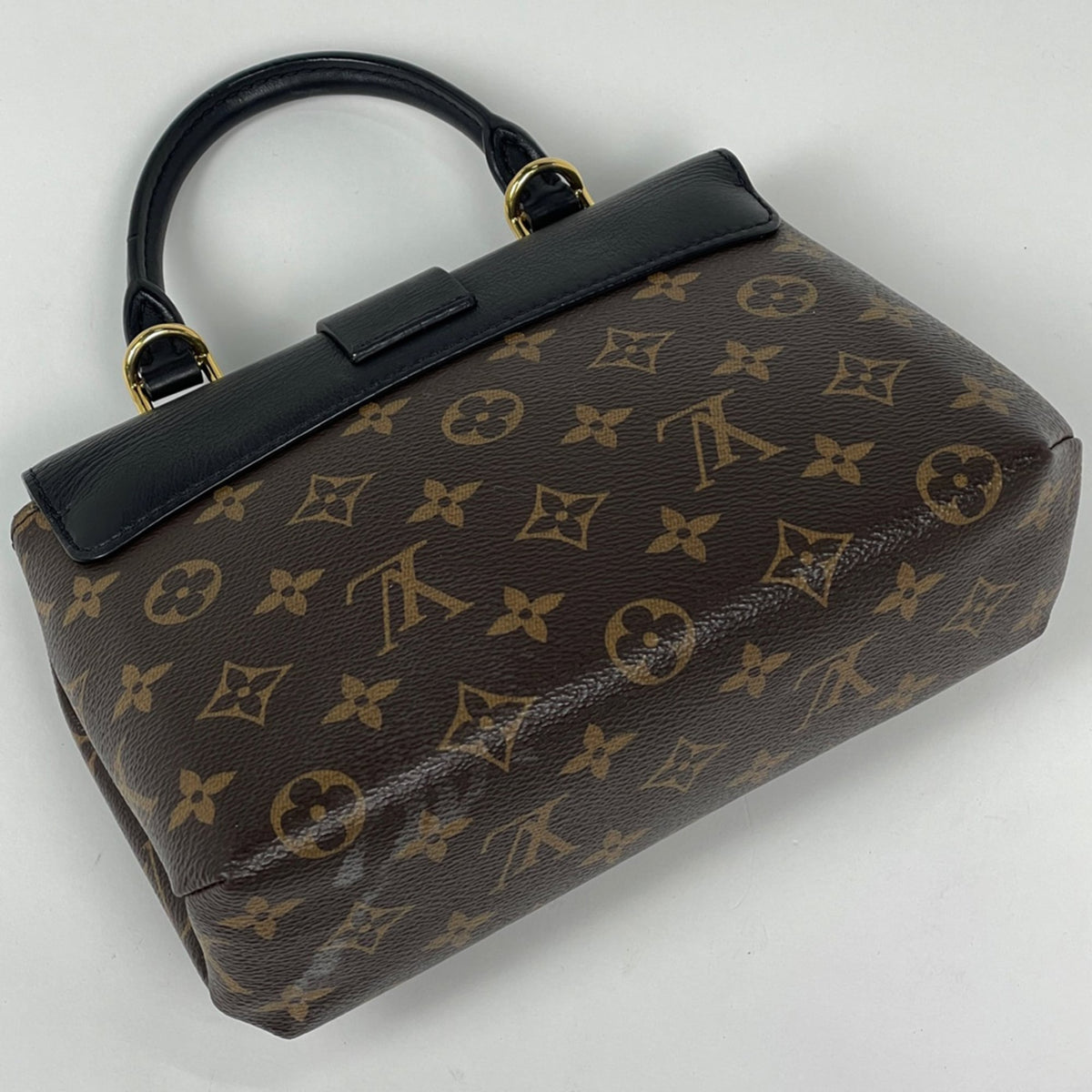 Louis Vuitton Black Brown Noir Monogram Handbag (Pre-Owned)
