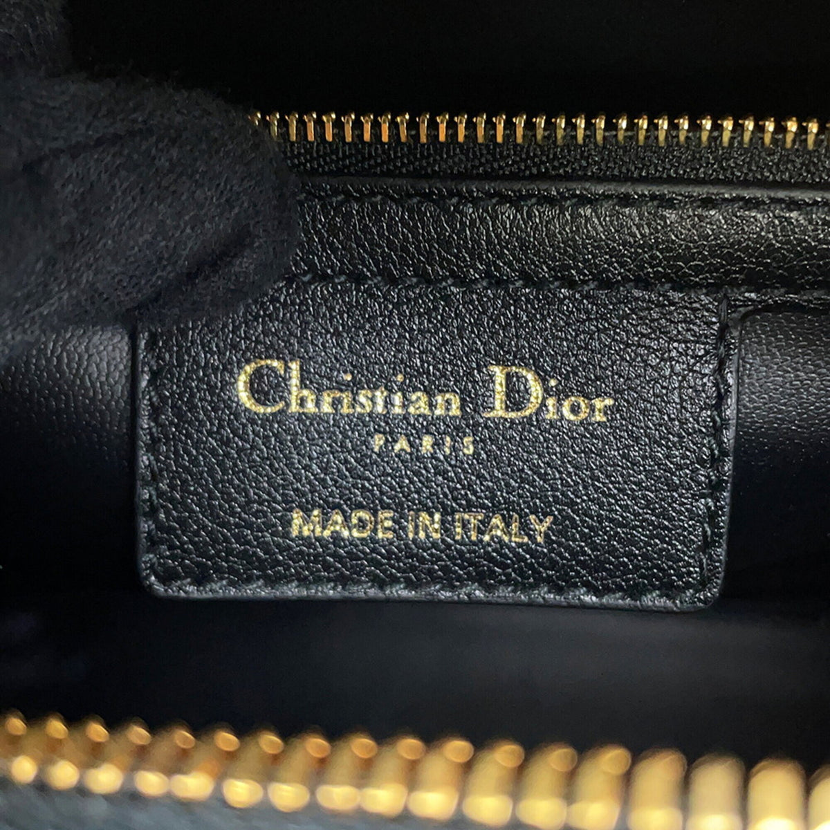 Christian Dior Black Leather Handbag (Pre-Owned)