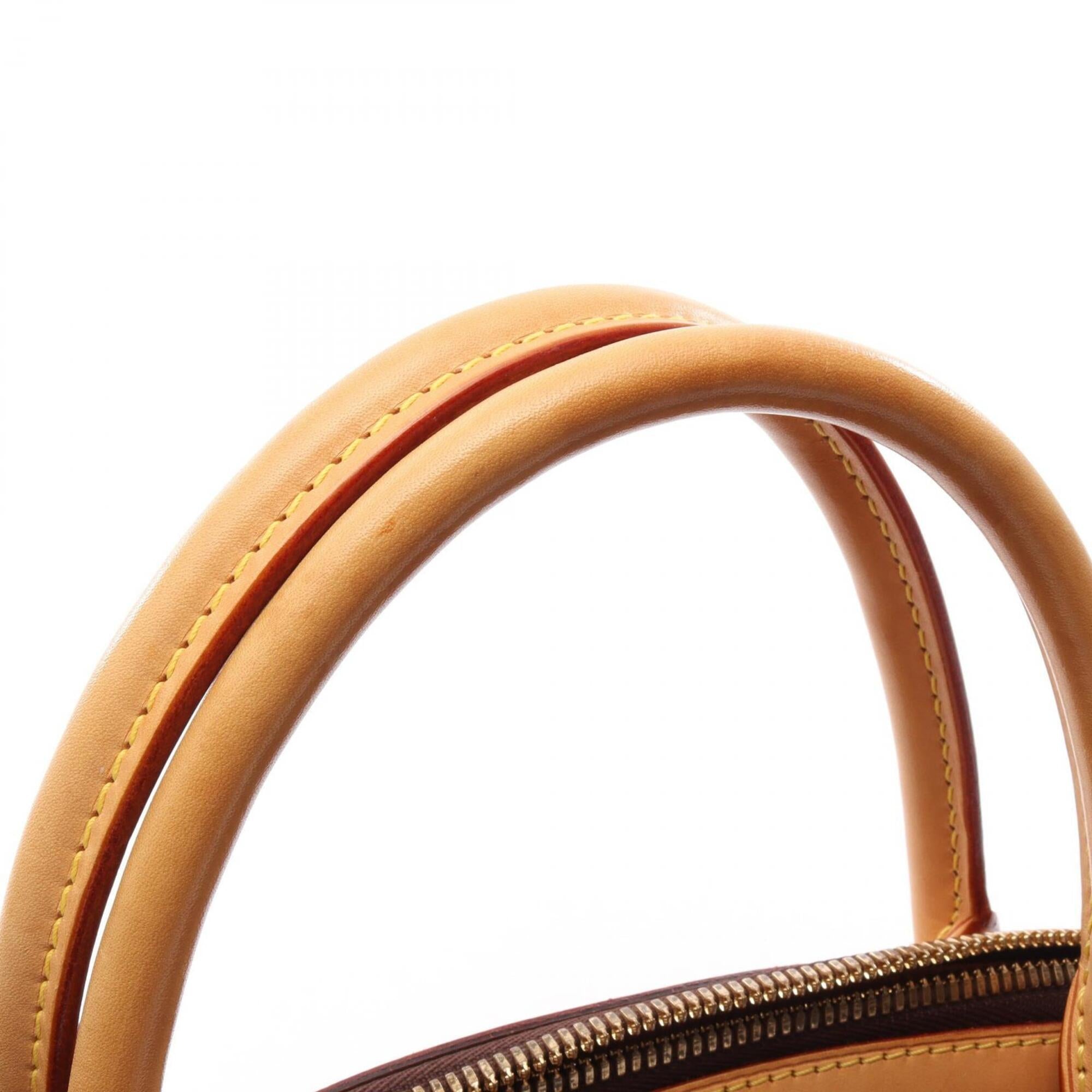 Louis Vuitton Brown Pvc Leather Handbag (Pre-Owned)