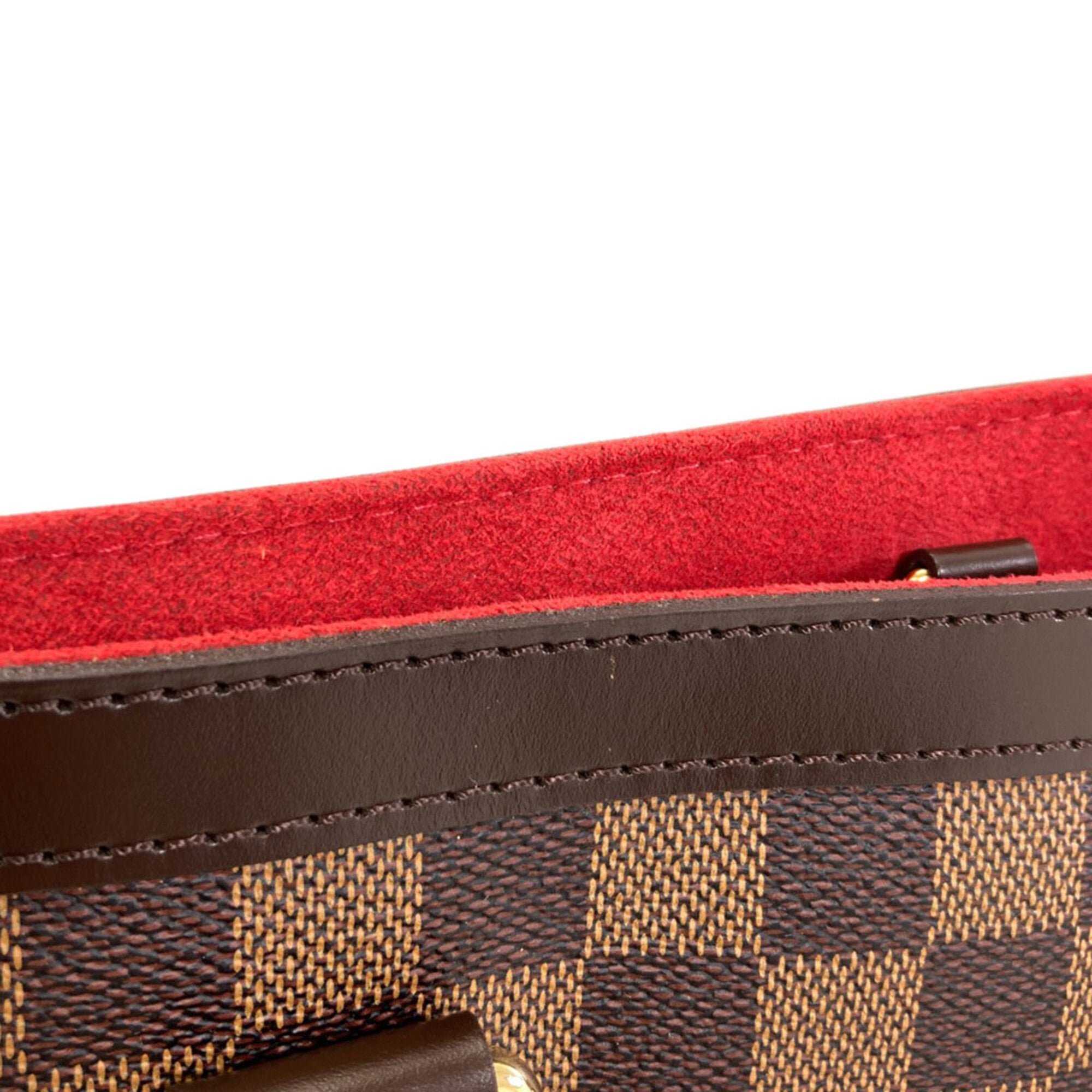 Louis Vuitton Damier Canvas Ebene Damier Canvas Tote Bag (Pre-Owned)