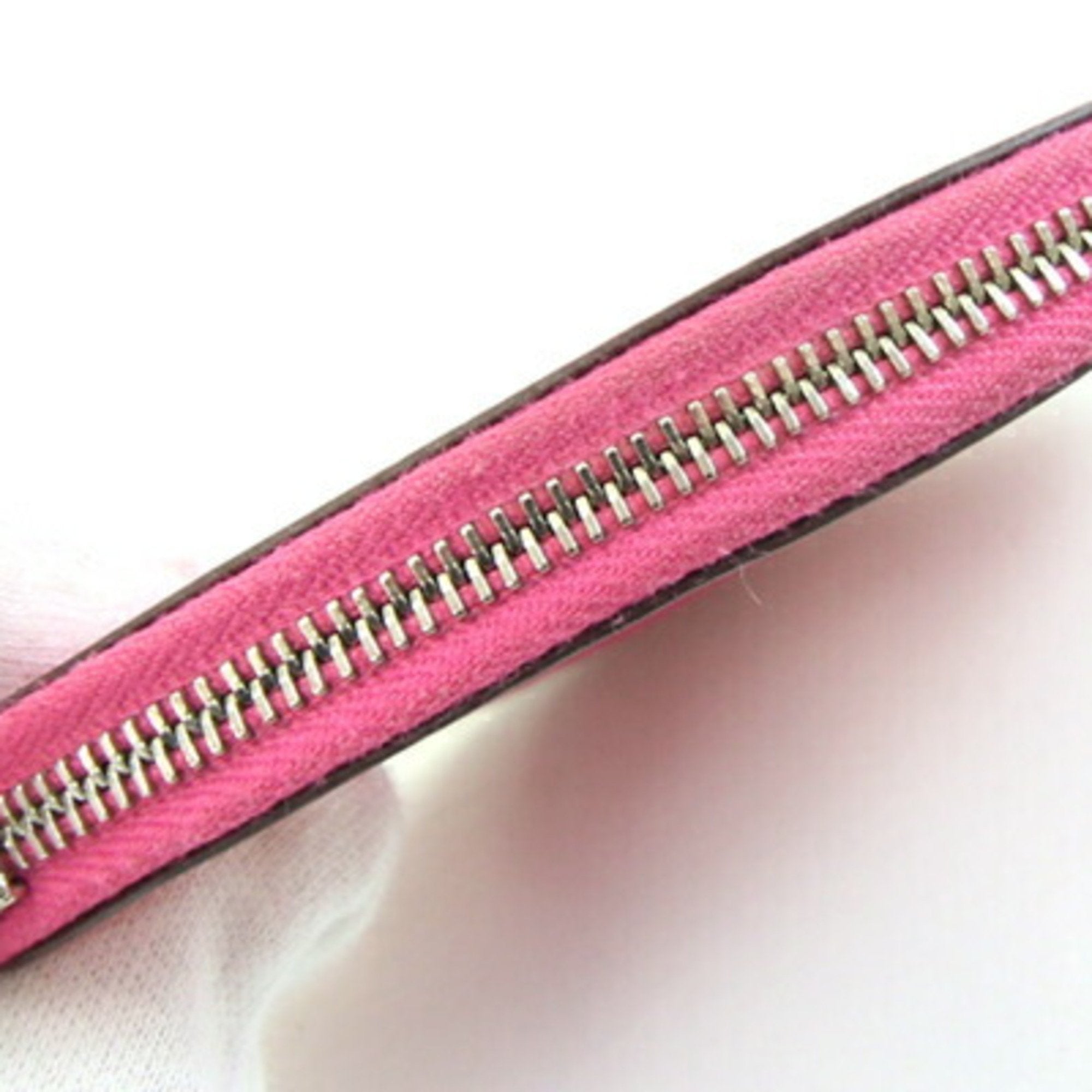 Hermes Pink Rose Tyrien Chevre Leather Coin Purse/Coin Case (Pre-Owned)