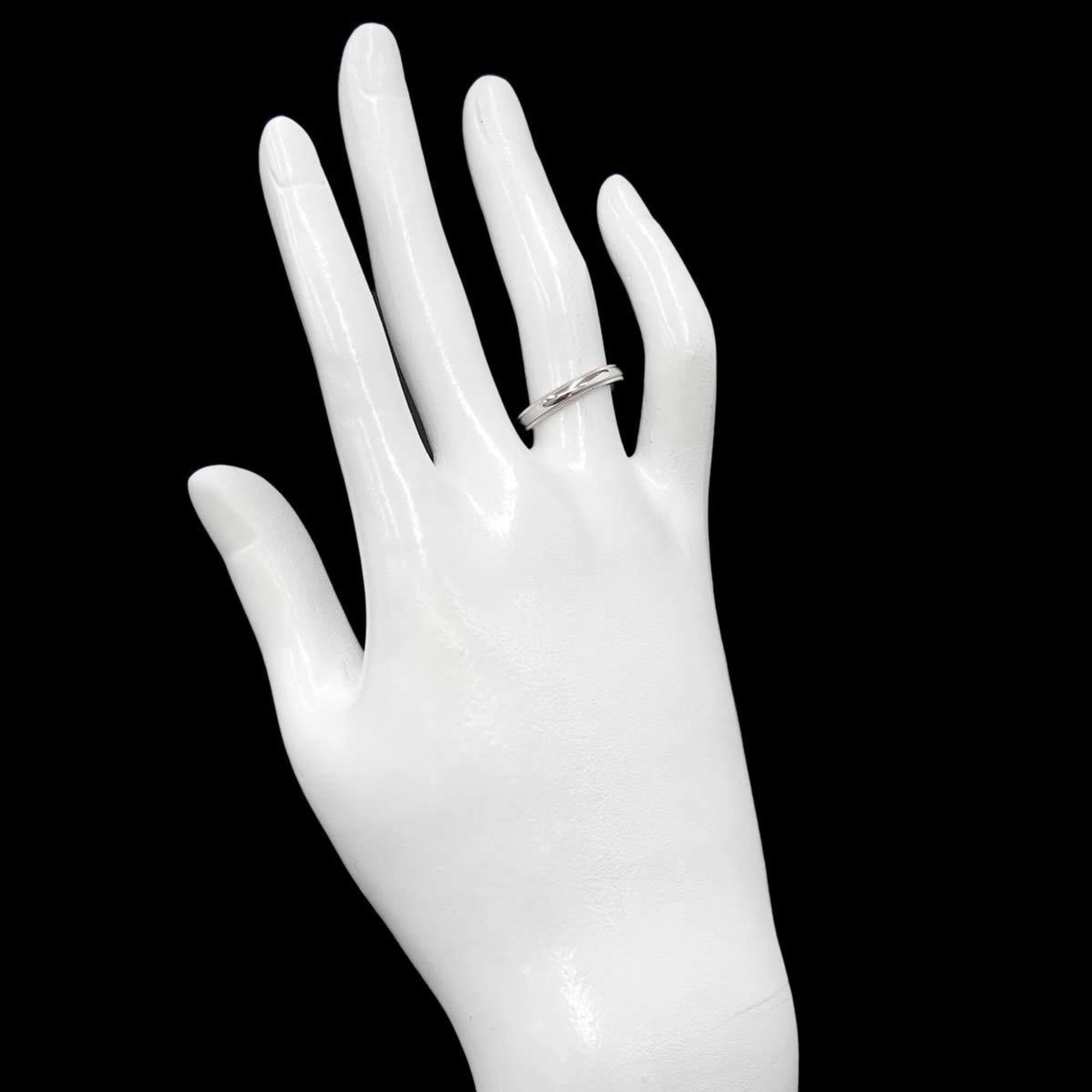 Tiffany Platinum 950 Band Ring (Pre-Owned)