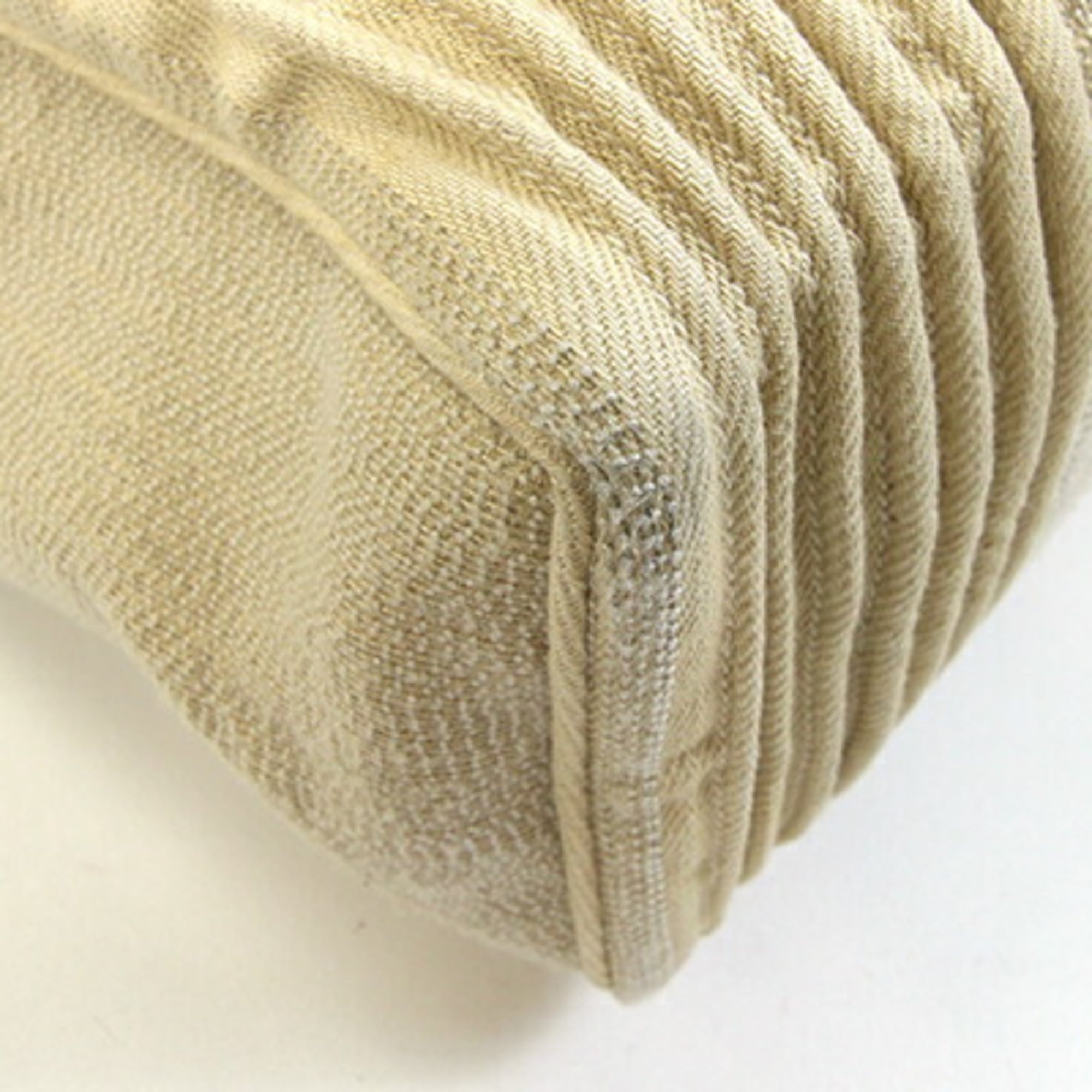 Hermes Beige Brown Canvas Tote Bag (Pre-Owned)
