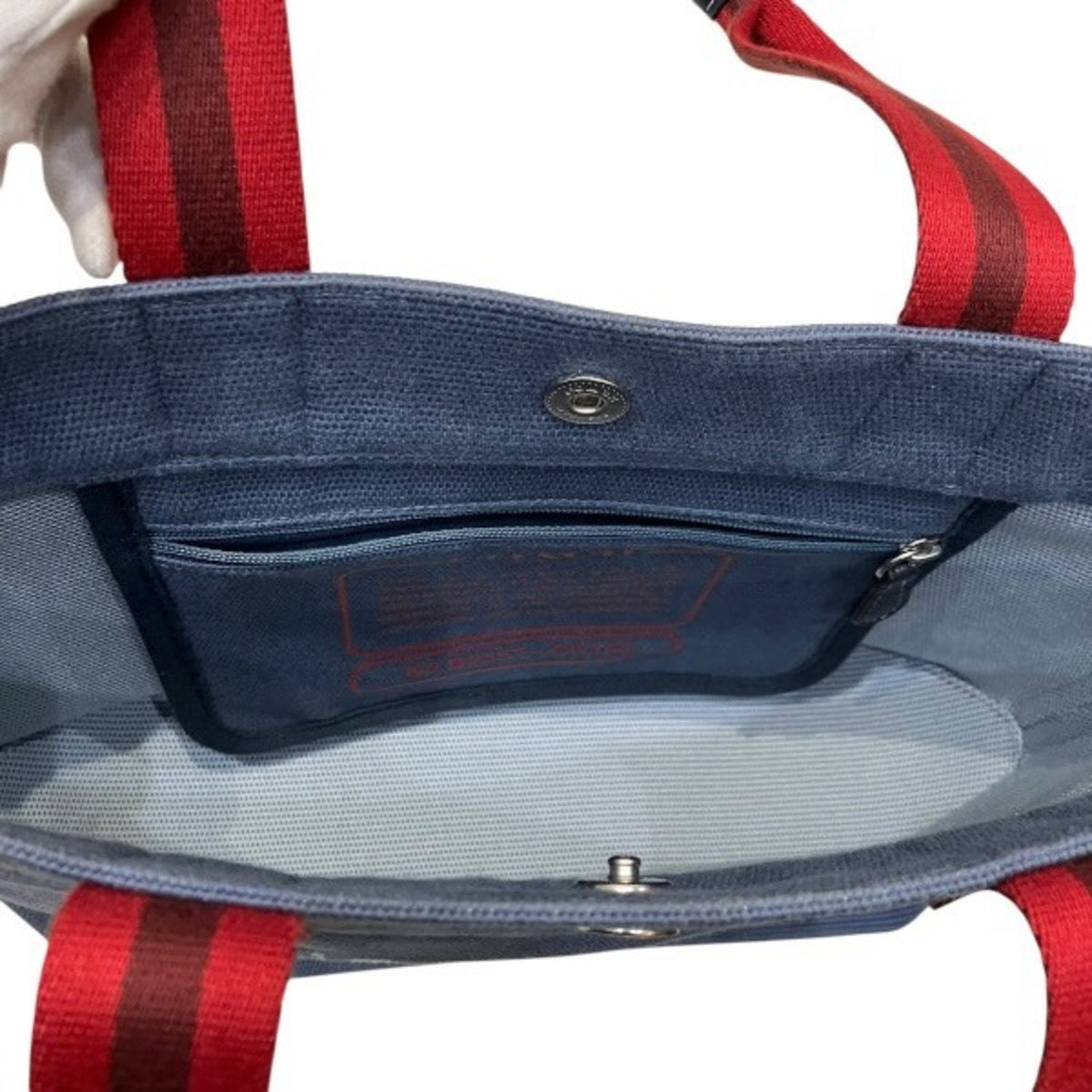 Coach Blue Denim Tote Bag (Pre-Owned)