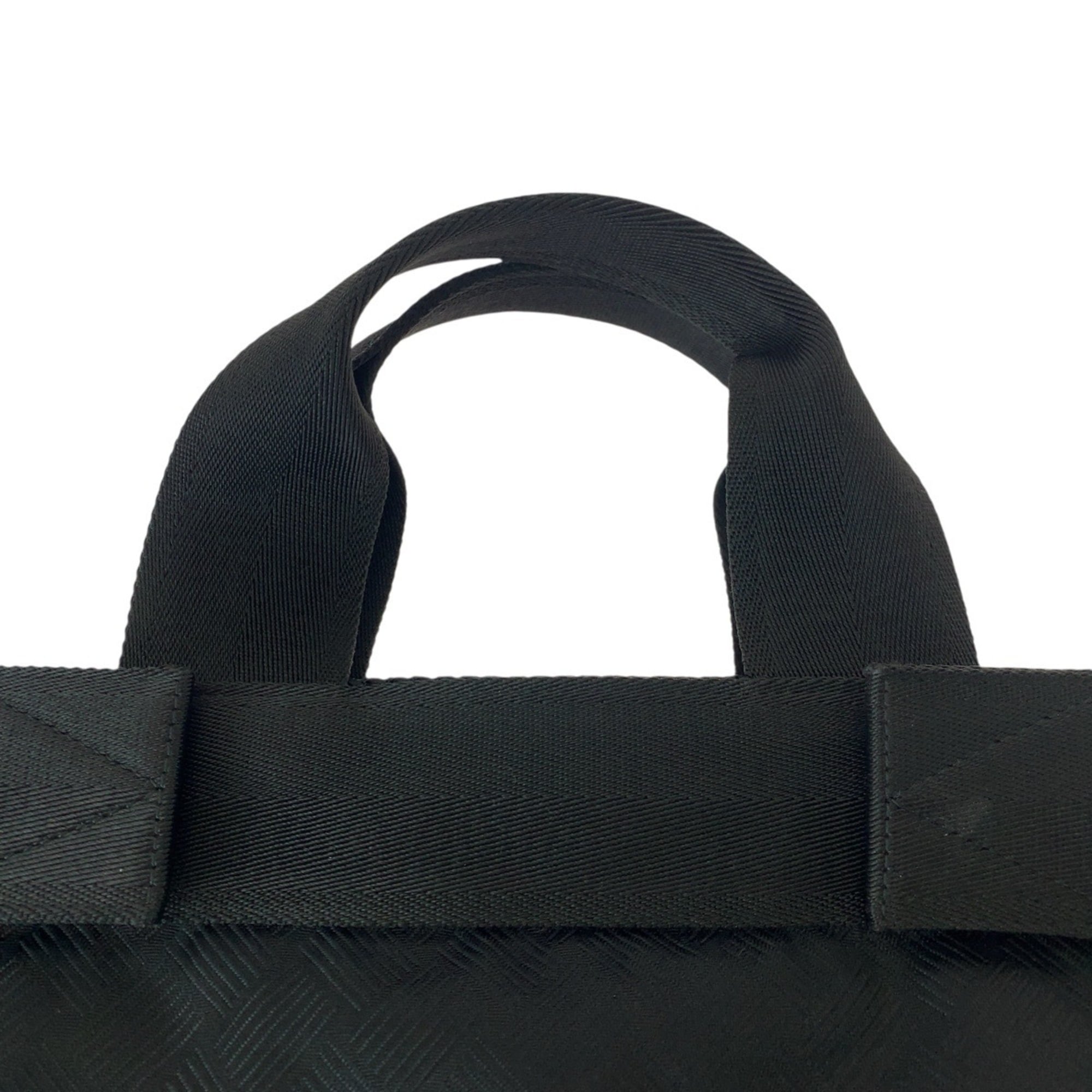 Bottega Veneta Black Nylon Tote Bag (Pre-Owned)