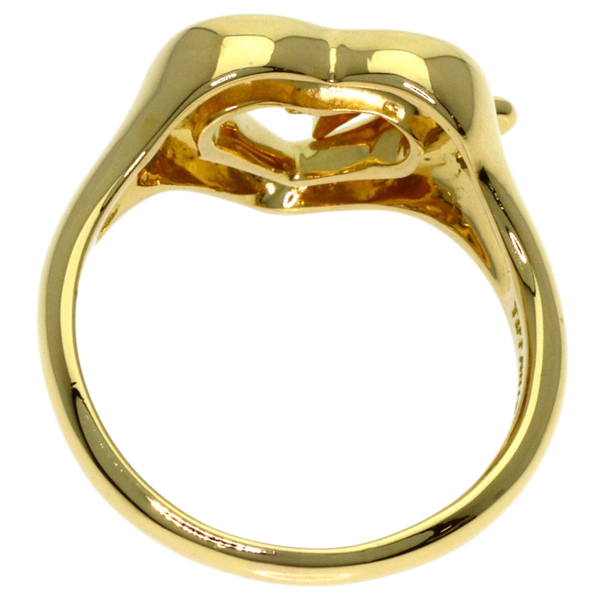 Tiffany Heart Yellow Gold (18K) Band Ring (Pre-Owned)