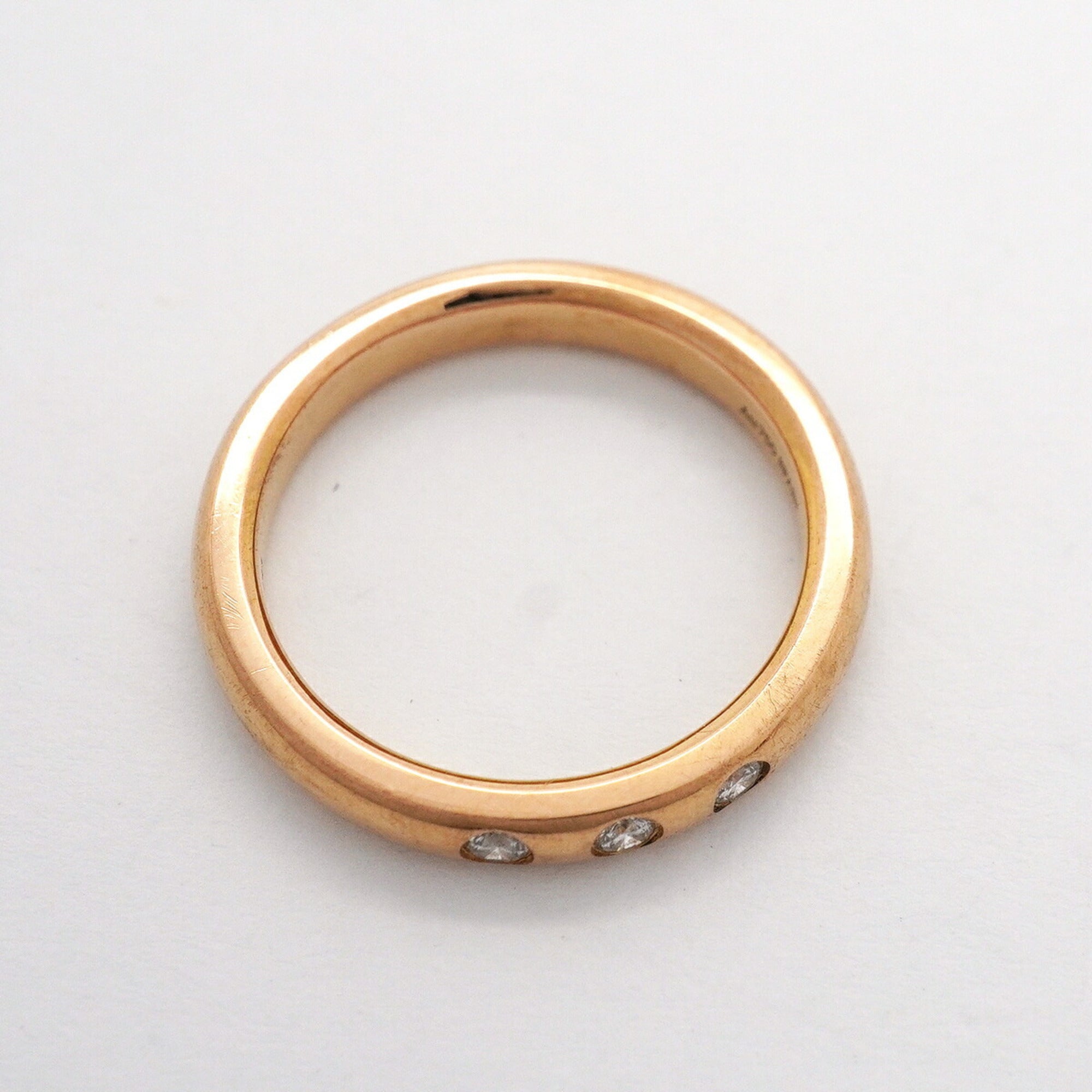 Tiffany Pink Gold (18K) Band Ring (Pre-Owned)
