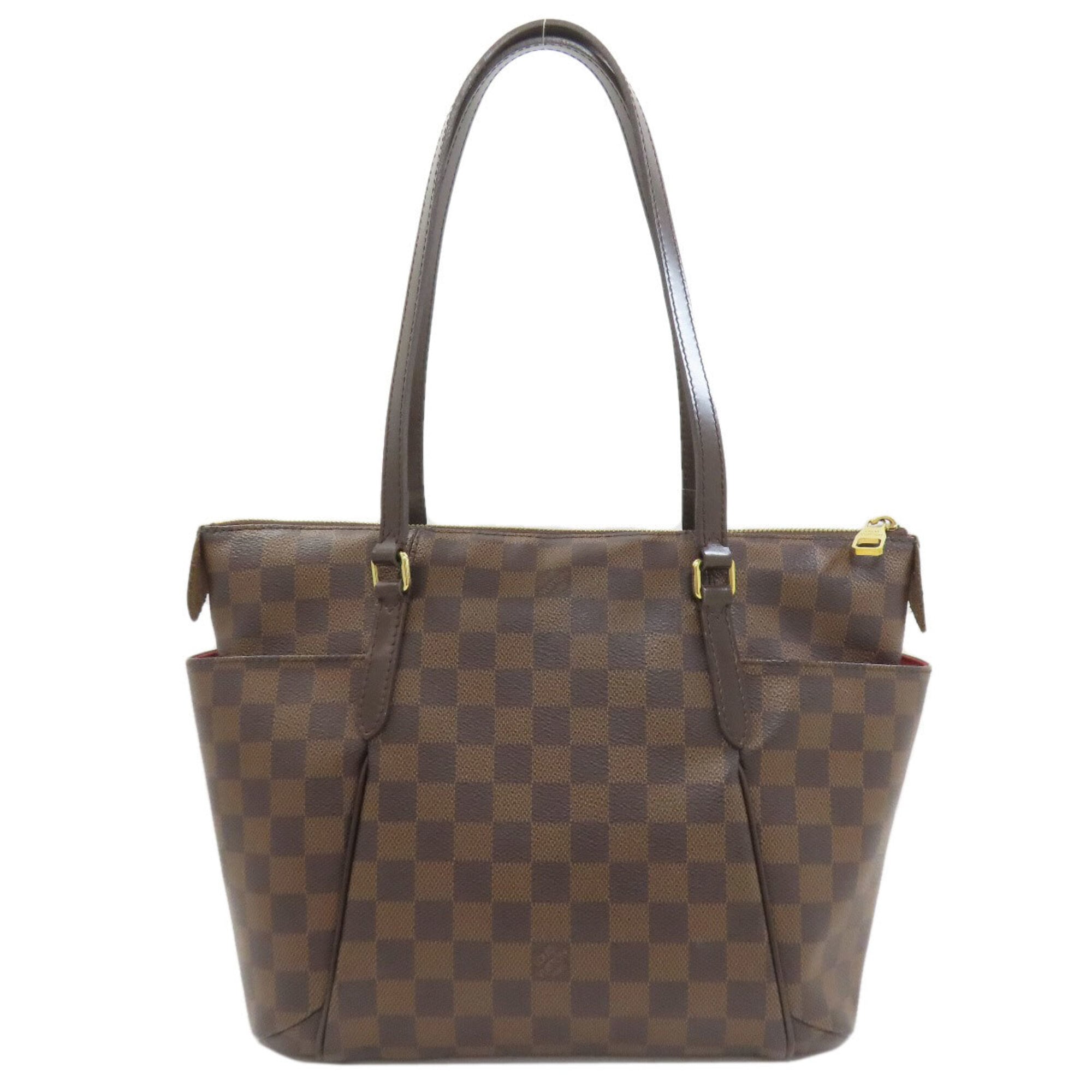 Louis Vuitton Damier Damier Canvas Ebene Damier Canvas Tote Bag (Pre-Owned)