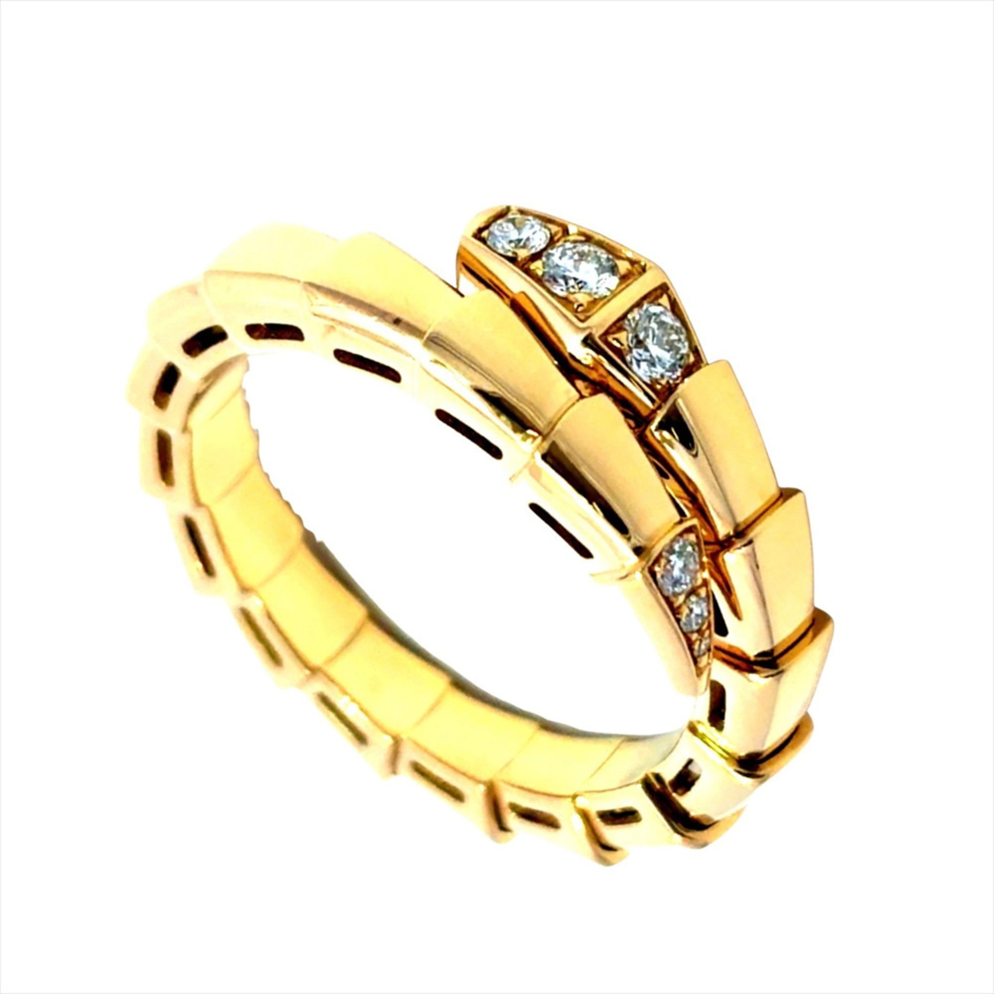 Bvlgari Serpenti Yellow Gold (18K) Band Ring (Pre-Owned)