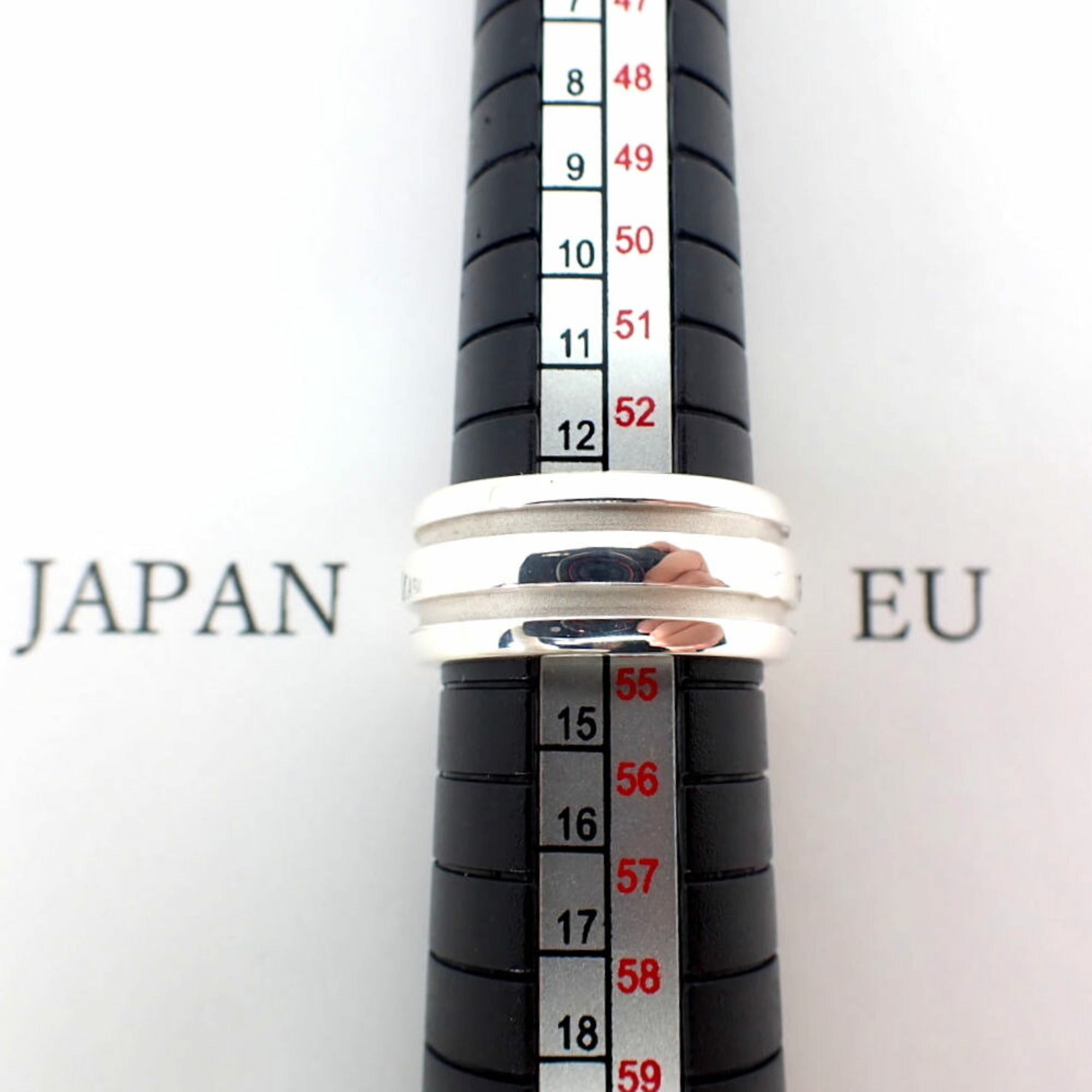 Tiffany Sterling Silver 925 Band Ring (Pre-Owned)