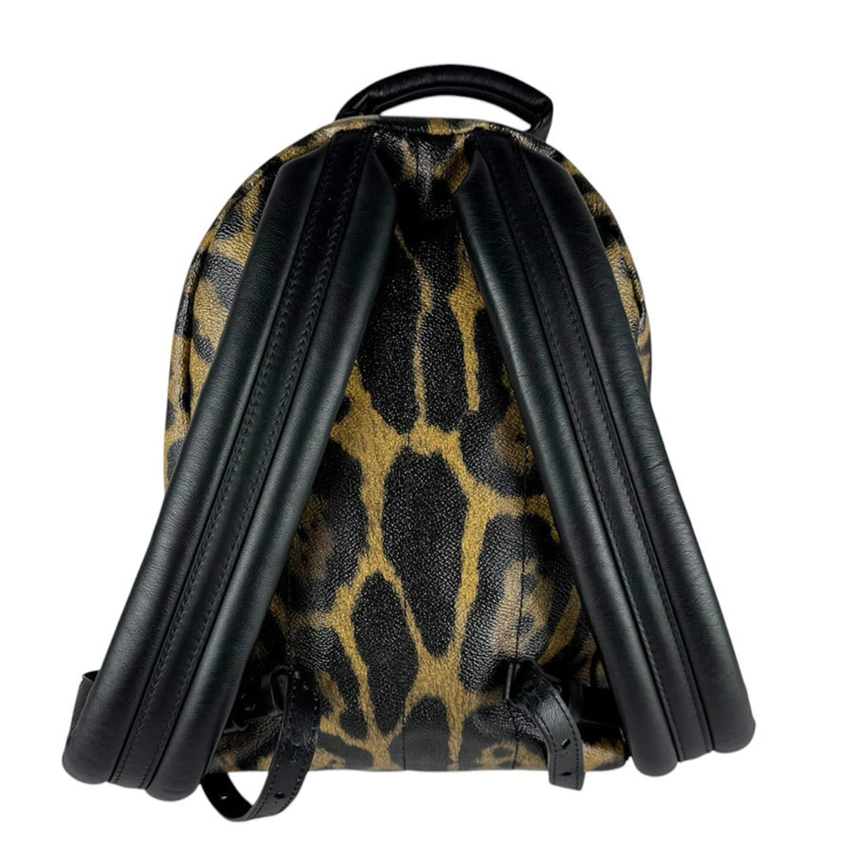 Louis Vuitton Black Brown Pvc Backpack (Pre-Owned)