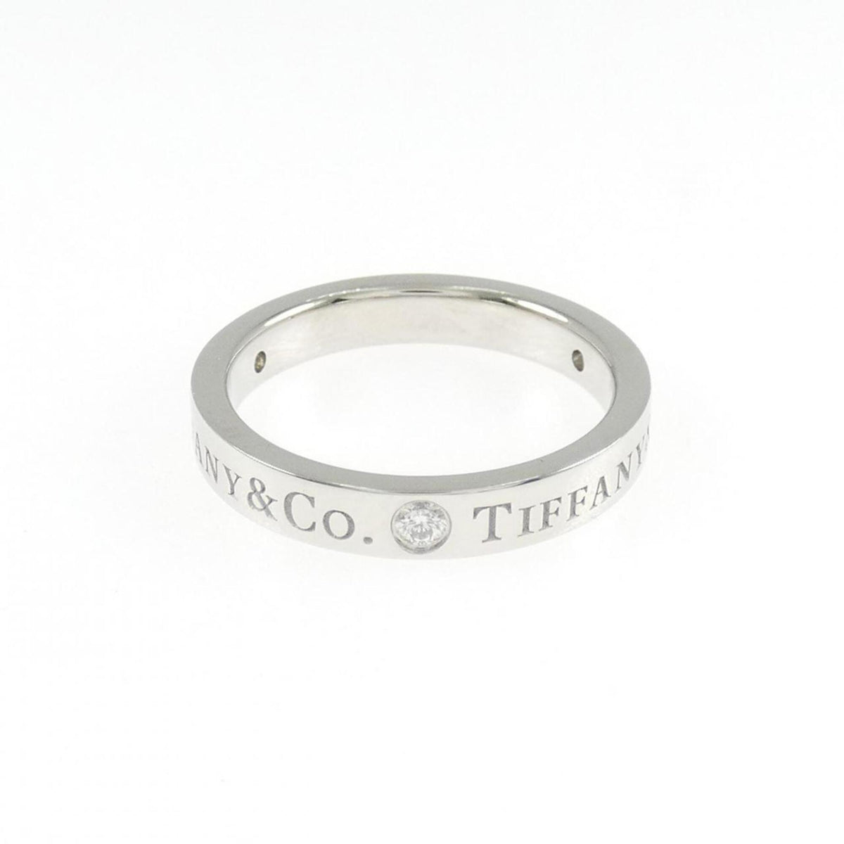 Tiffany Platinum 950 Band Ring (Pre-Owned)