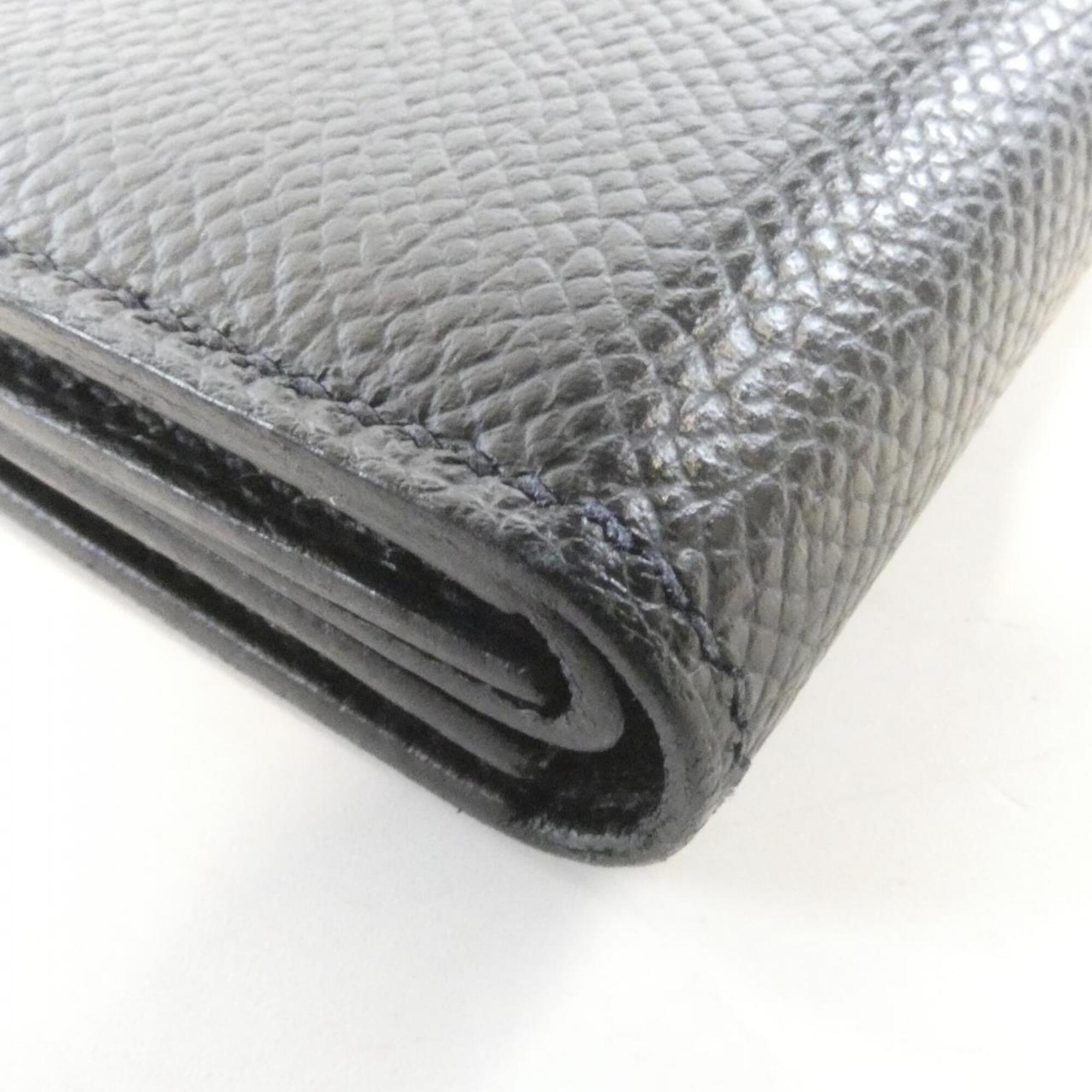 Hermes Black Epsom Leather Wallet (Bi-Fold) (Pre-Owned)