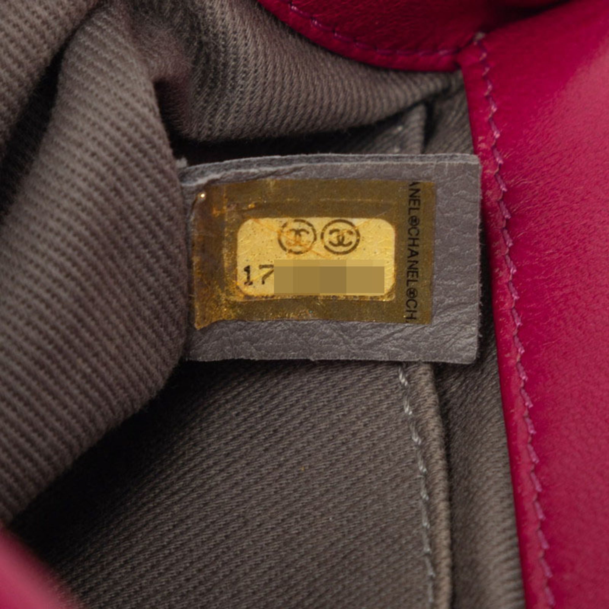 Chanel Boy Chanel Pink Leather Shoulder Bag (Pre-Owned)