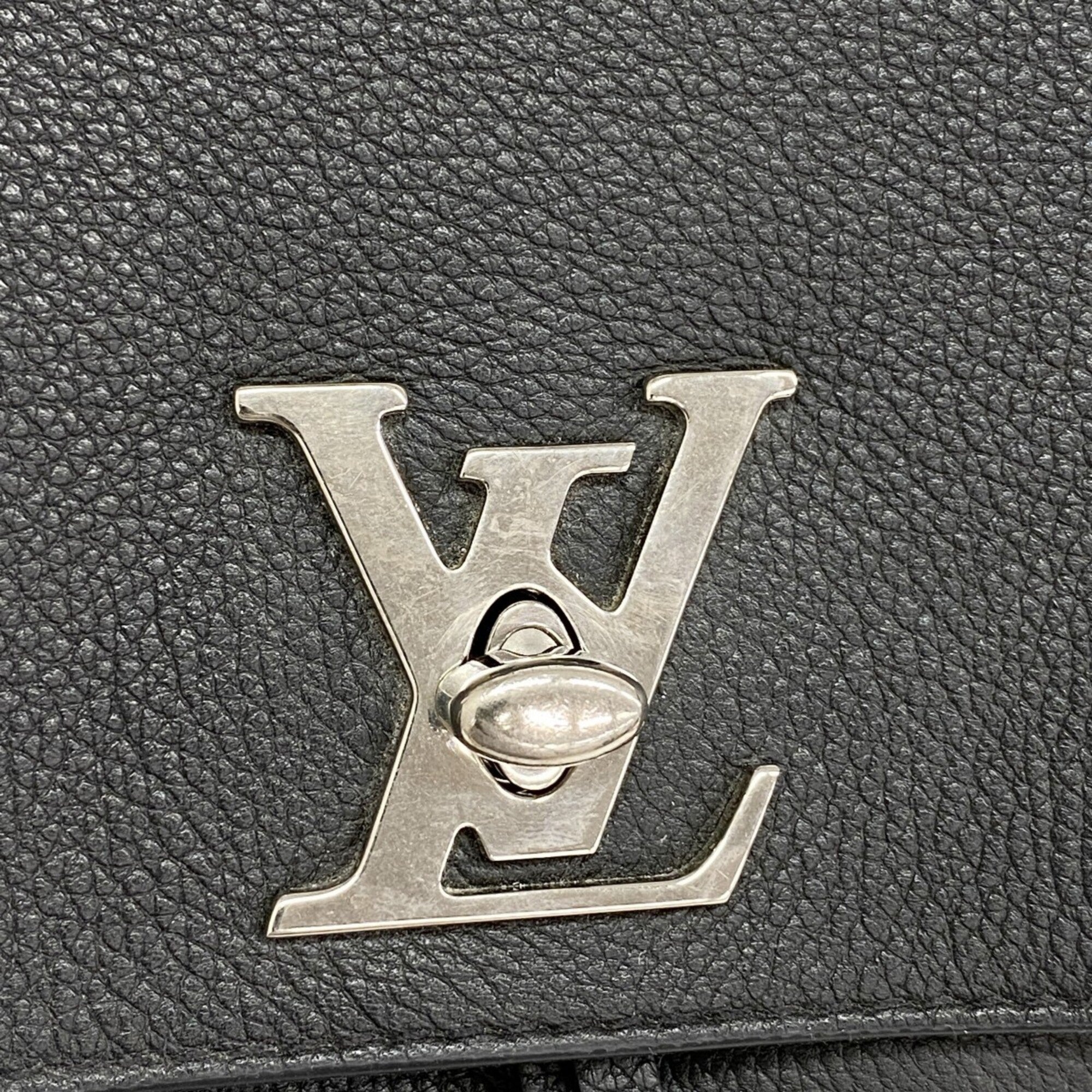 Louis Vuitton Noir Backpack (Pre-Owned)