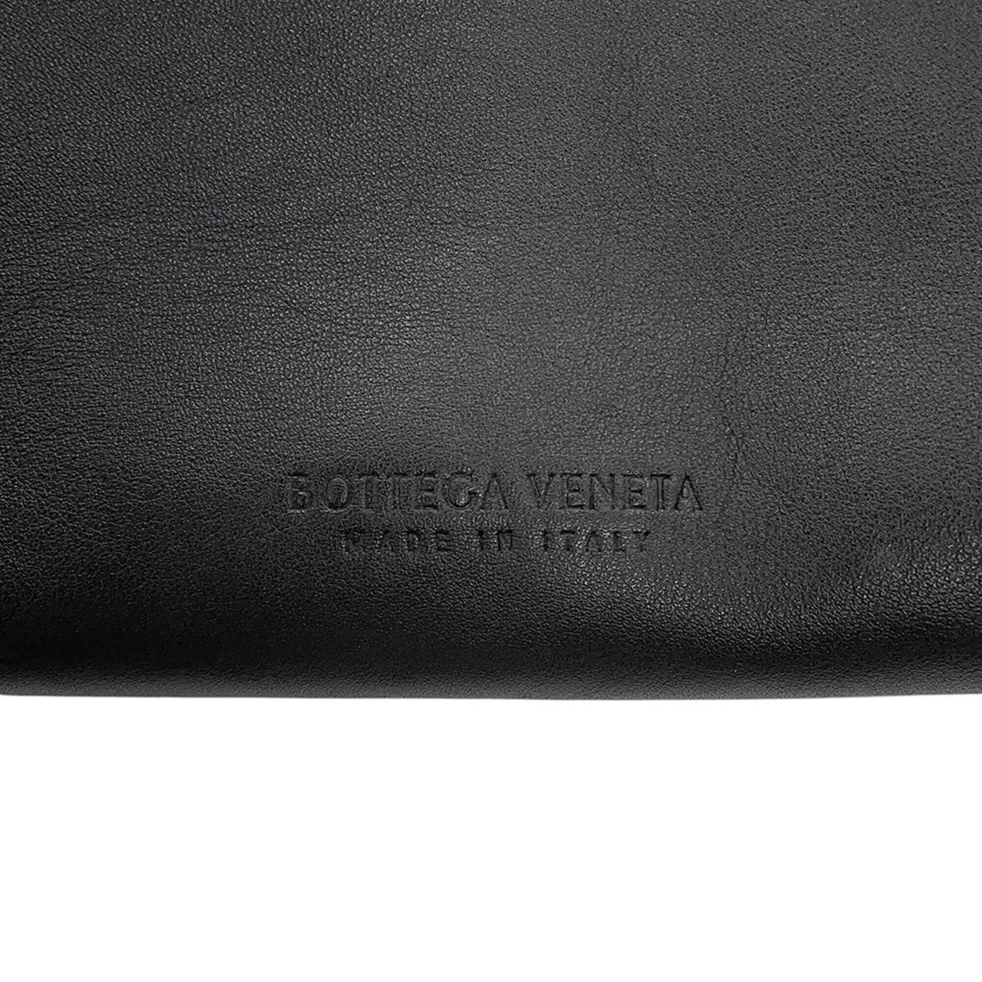 Bottega Veneta Black Leather Handbag (Pre-Owned)