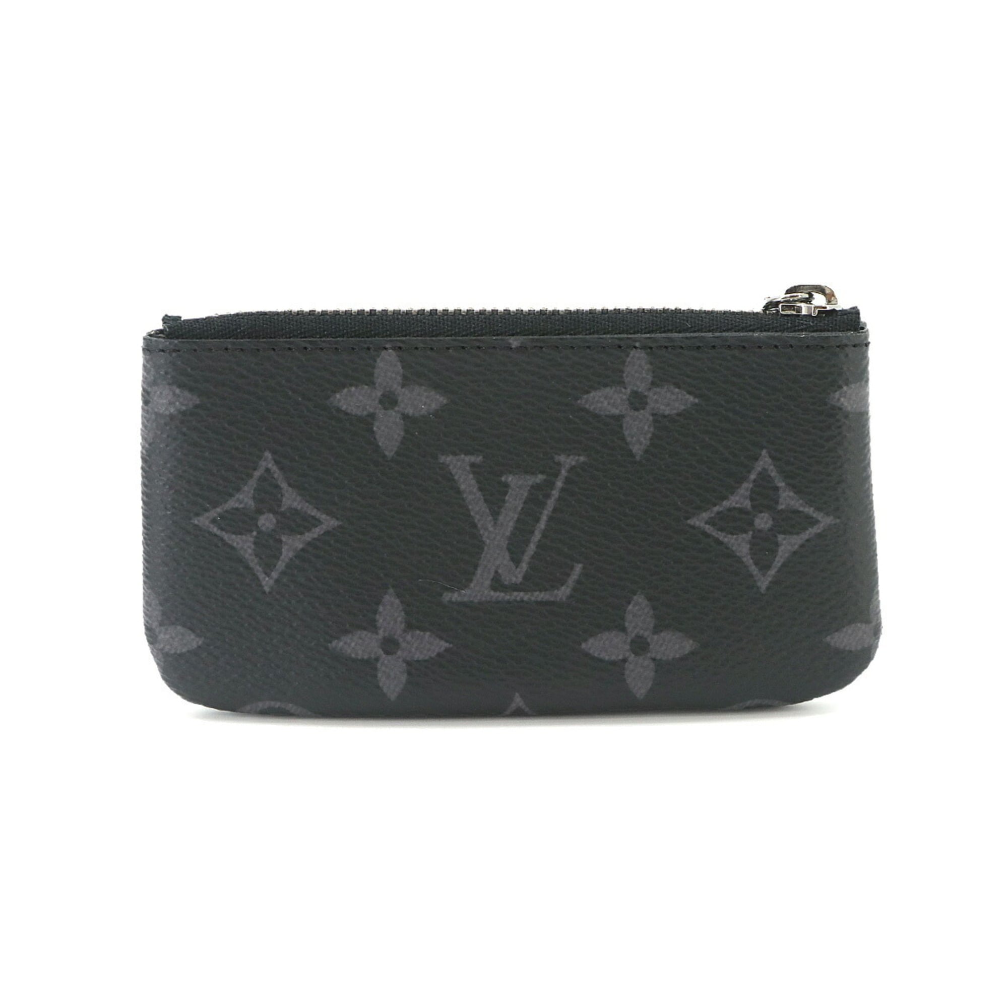 Louis Vuitton Monogram Eclipse Monogram Eclipse Coin Purse/Coin Case (Pre-Owned)