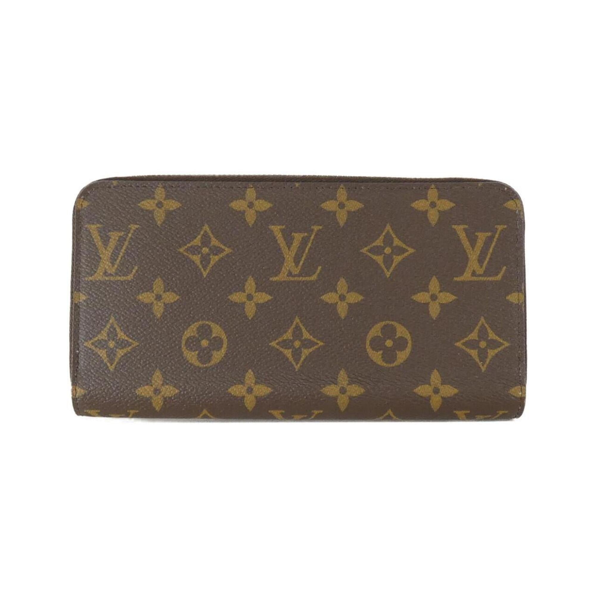 Louis Vuitton Monogram Marron Rose Ballerine Coated Canvas Long Wallet (Bi-Fold) (Pre-Owned)