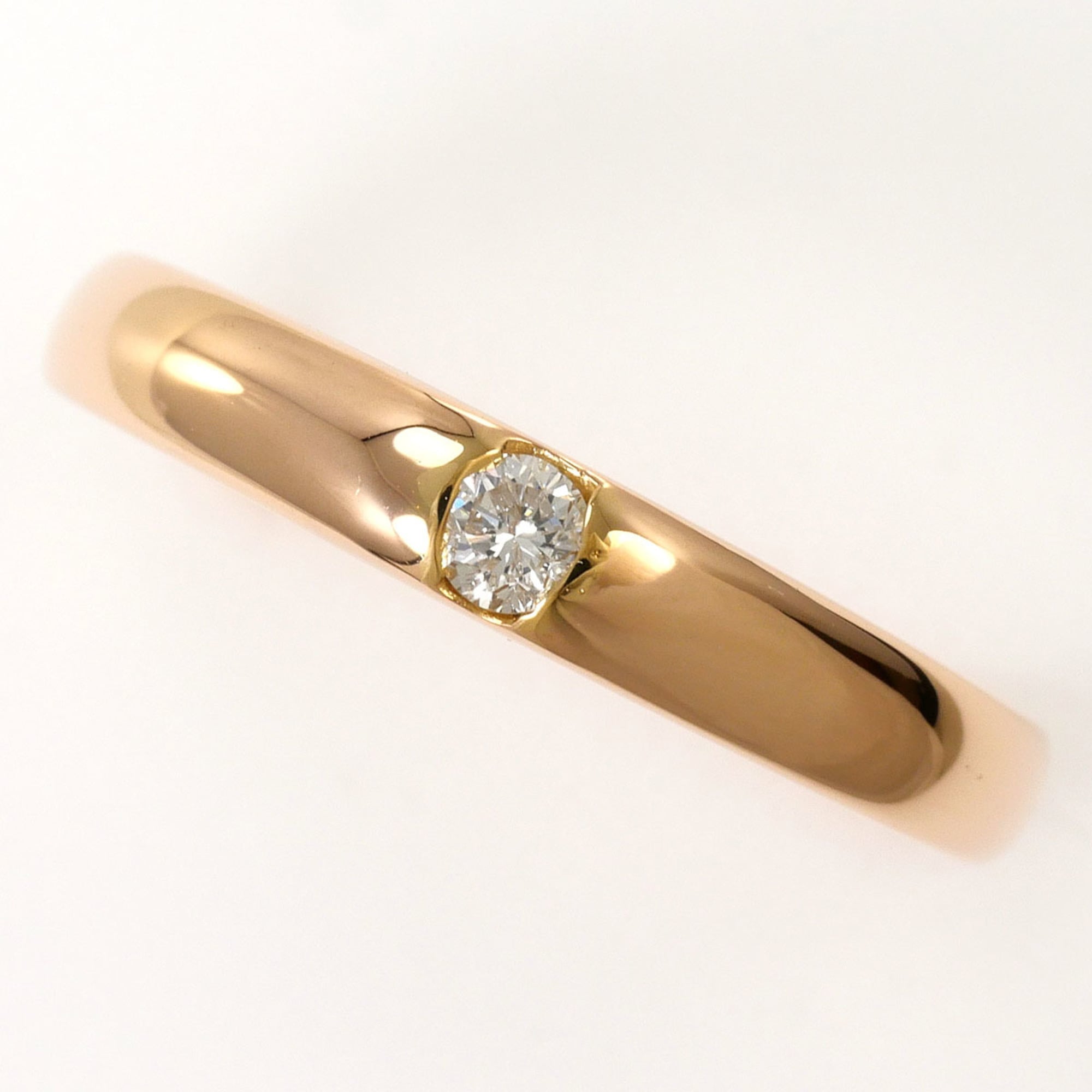 Unbranded Pink Gold Pink Gold (18K) Band Ring (Pre-Owned)