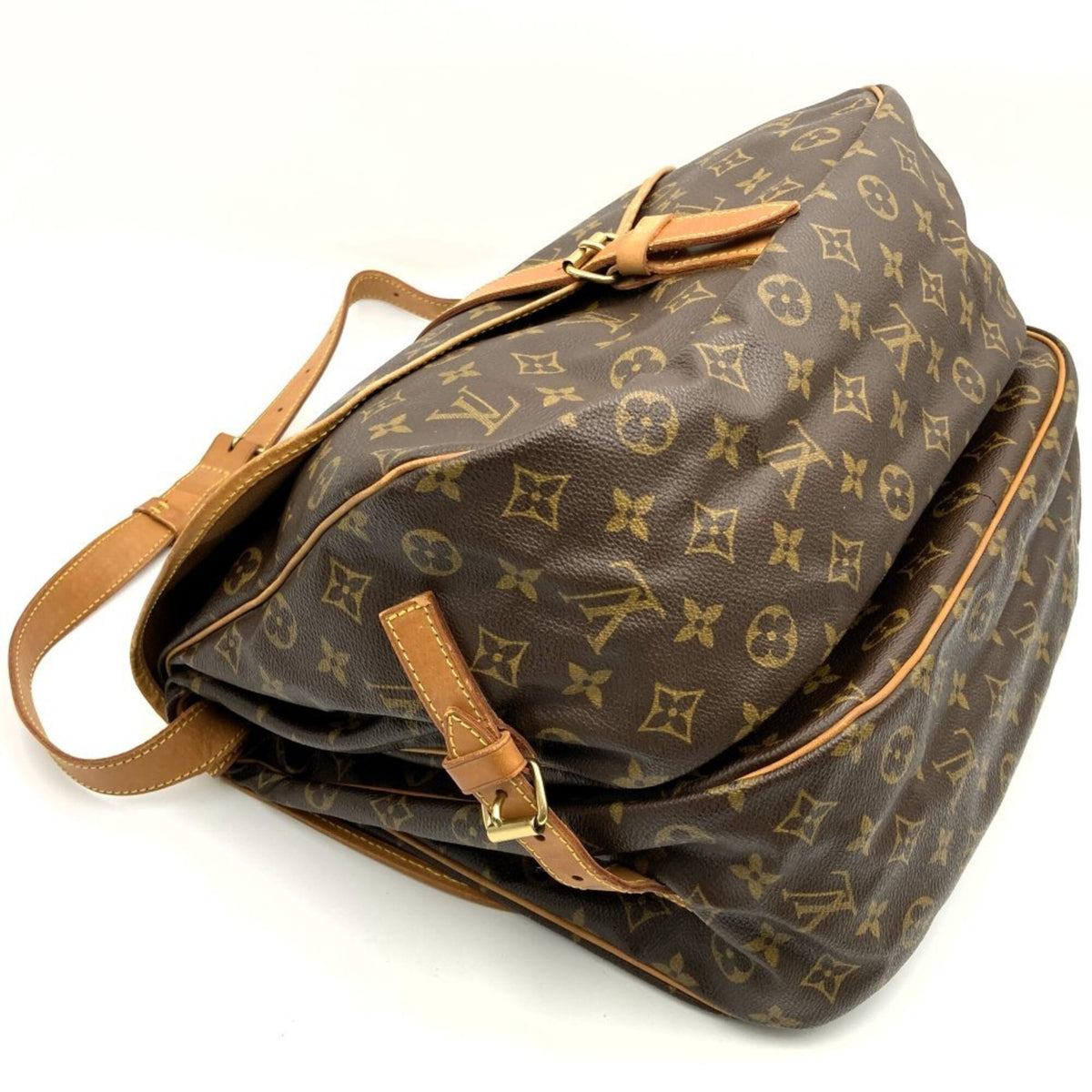 Louis Vuitton Brown Monogram Monogram Shoulder Bag (Pre-Owned)