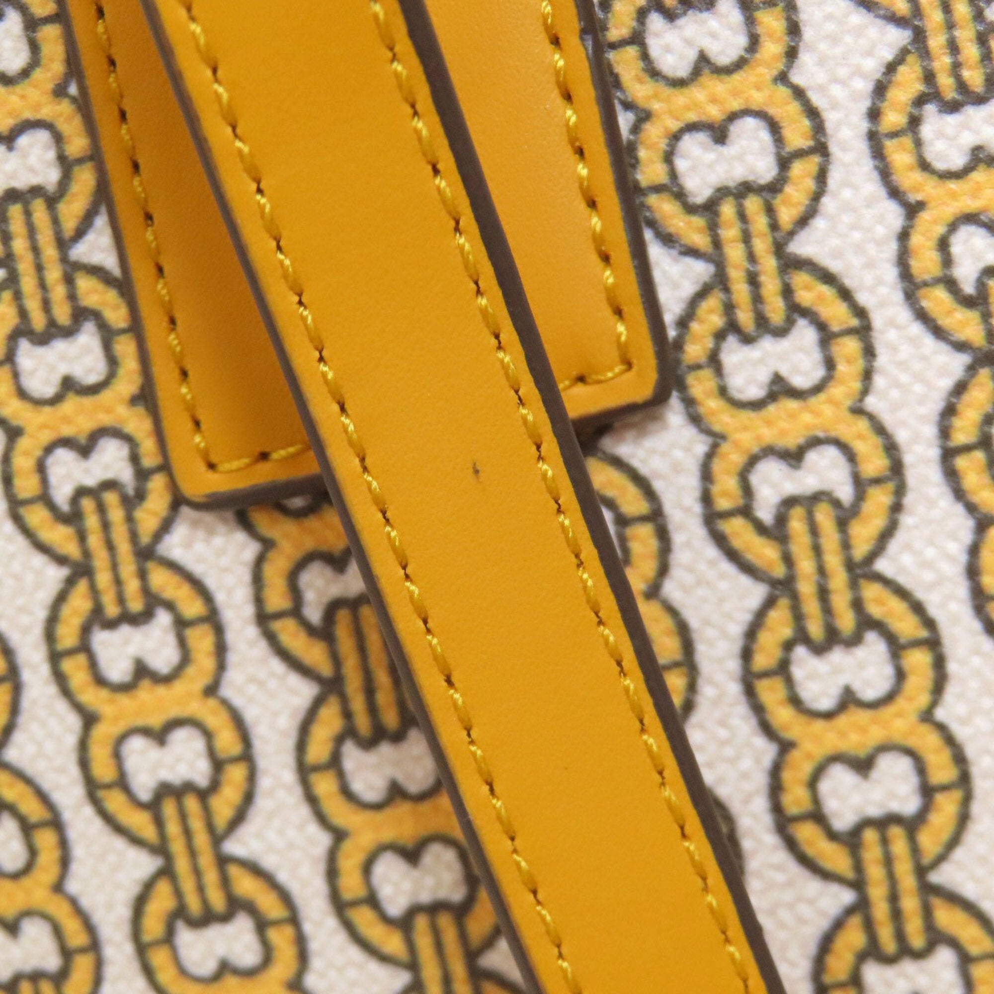 Tory Burch Yellow Pvc Tote Bag (Pre-Owned)