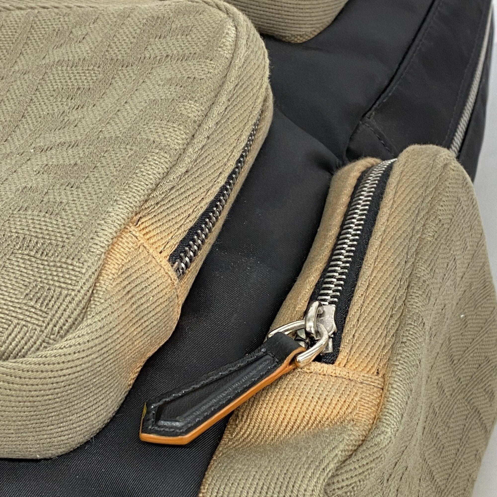 Fendi Multi-Color Canvas Nylon Backpack (Pre-Owned)