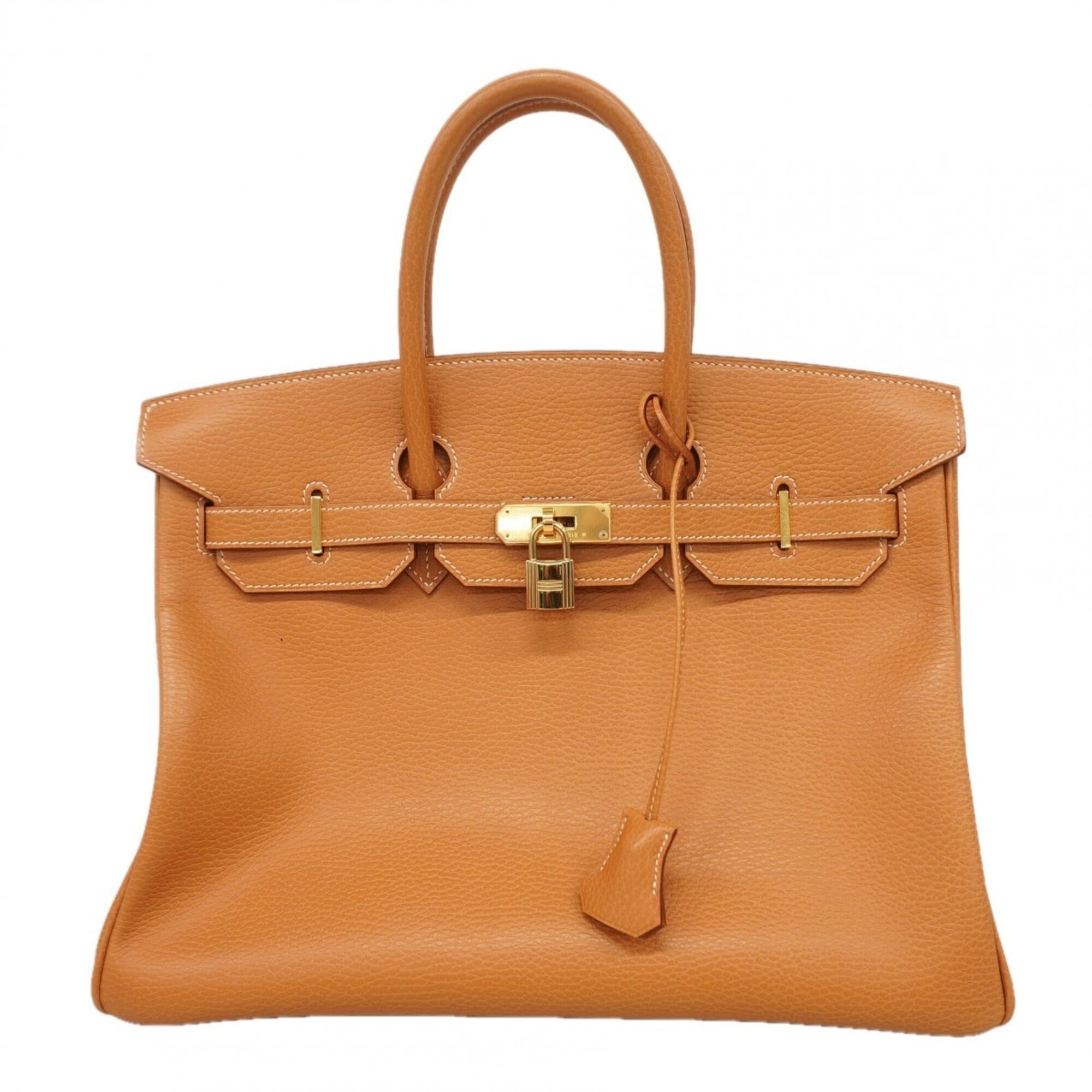 Hermes Natural Ardennes Leather Handbag (Pre-Owned)