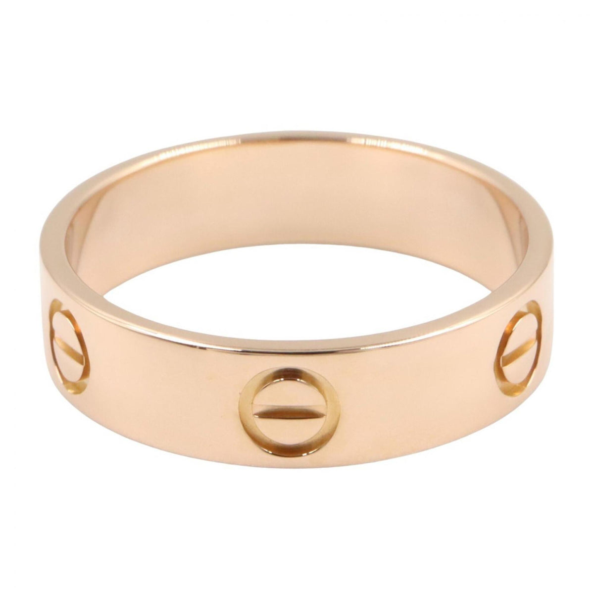 Cartier Gold Pink Gold (18K) Band Ring (Pre-Owned)