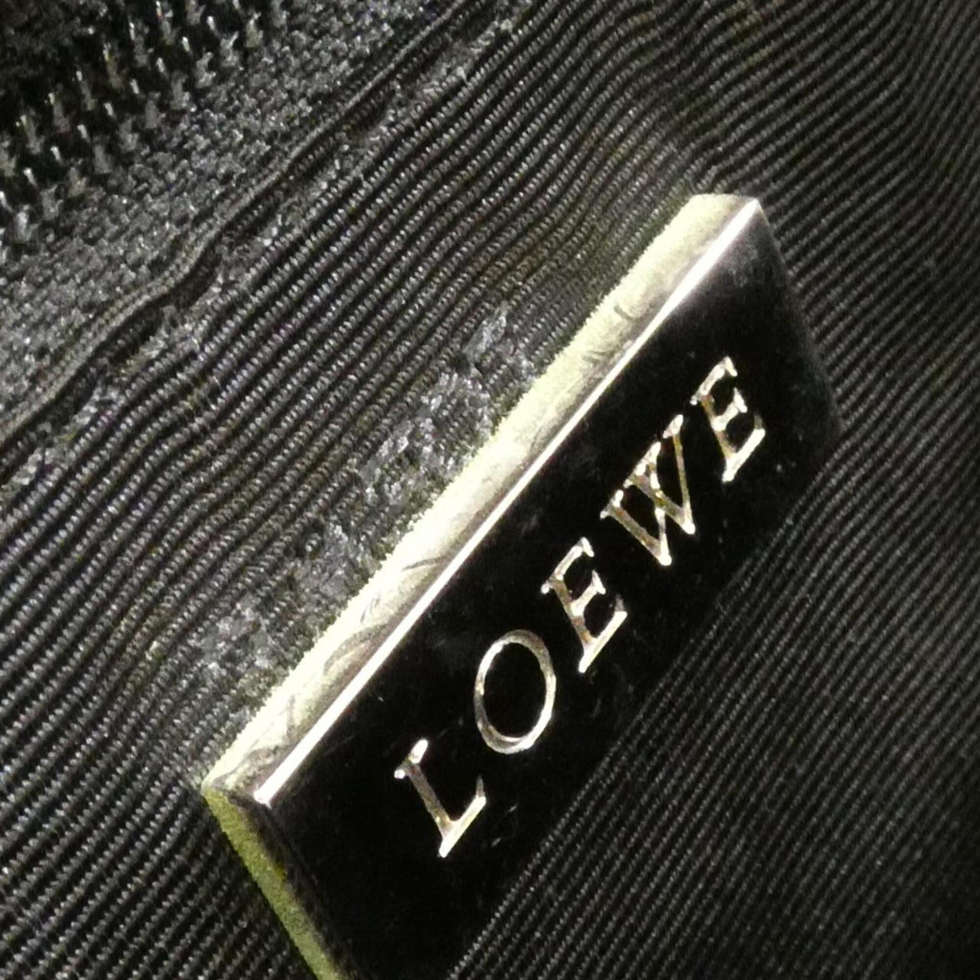 Loewe Black Leather Handbag (Pre-Owned)